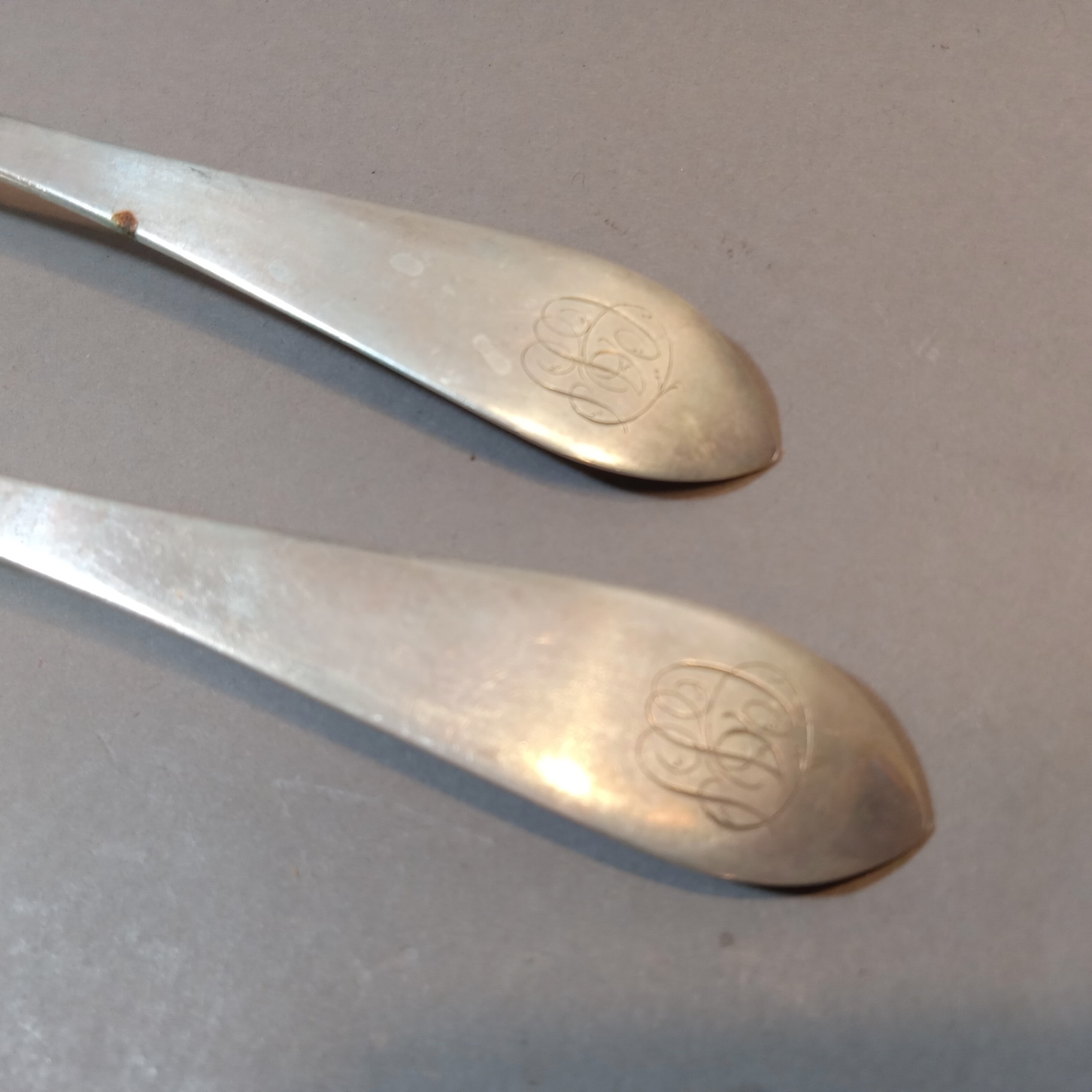 Sterling Dominick & Haff Flatware - Set/12 Dessert Spoons - image 3 of 5
