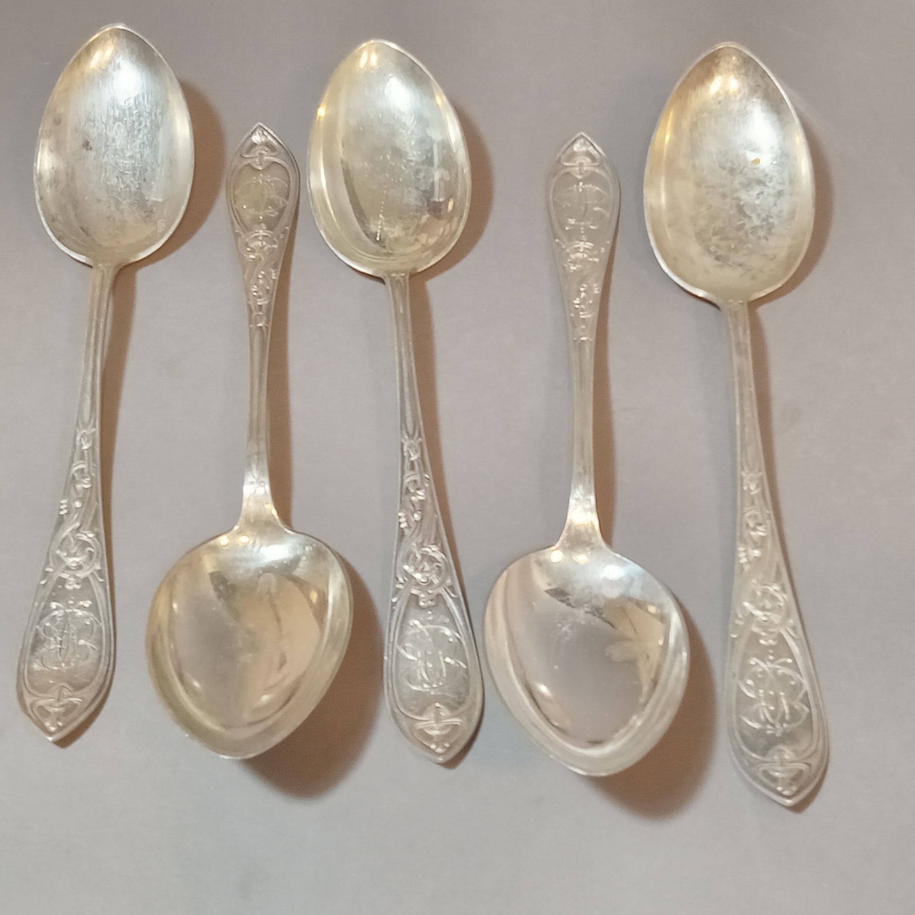 Scandinavian Silver Flatware - image 6 of 16