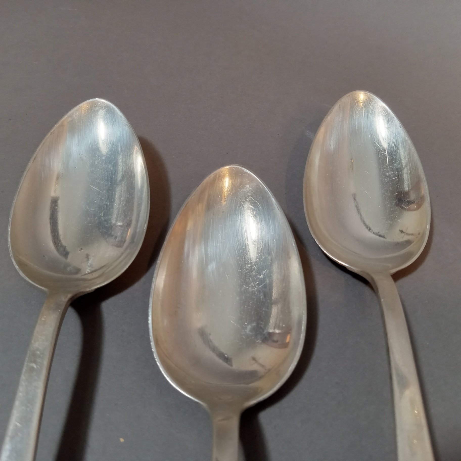 Sterling Dominick & Haff Flatware - Set/3 Serving Spoons - image 3 of 5