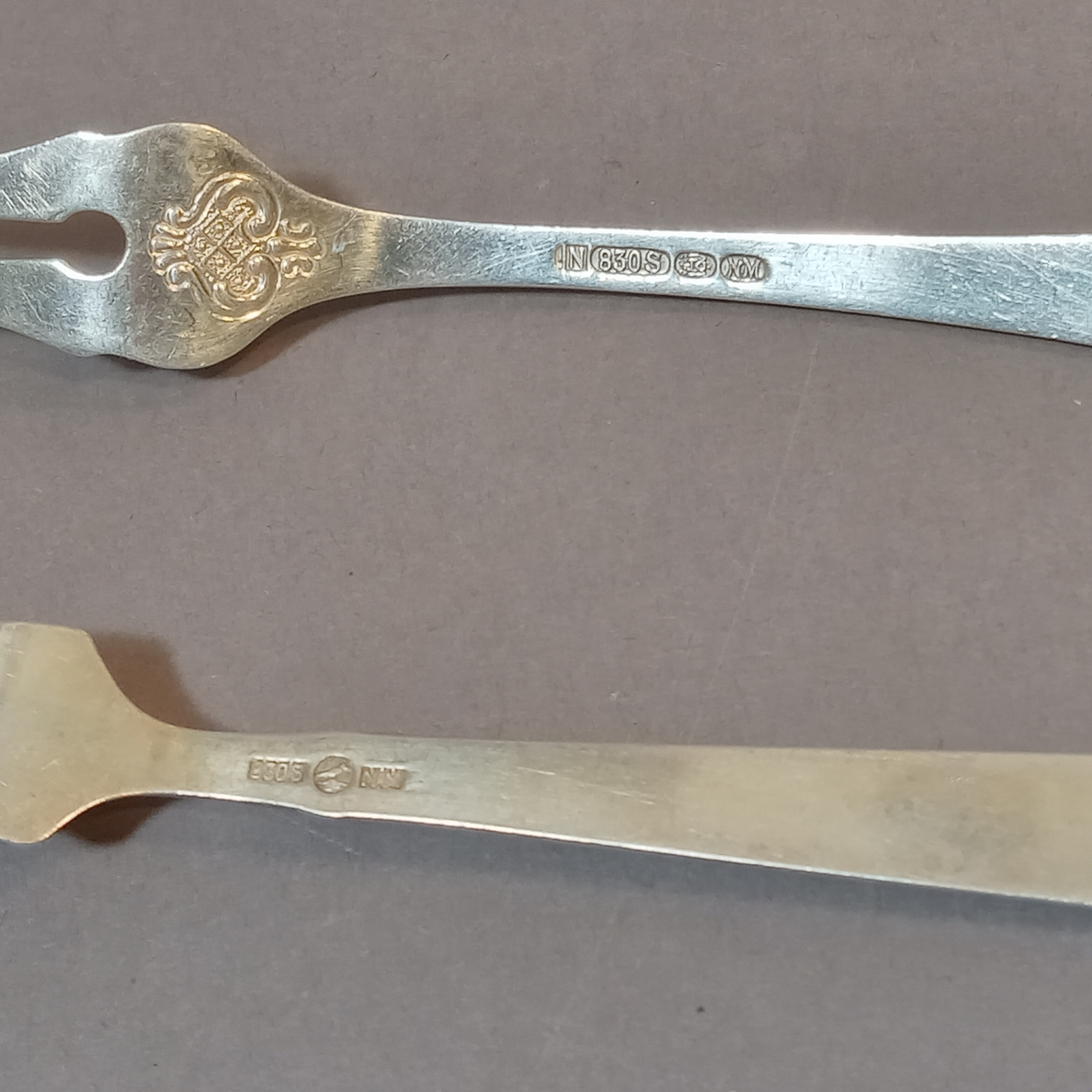 Miscellaneous Scandinavian Silver Flatware - image 14 of 20