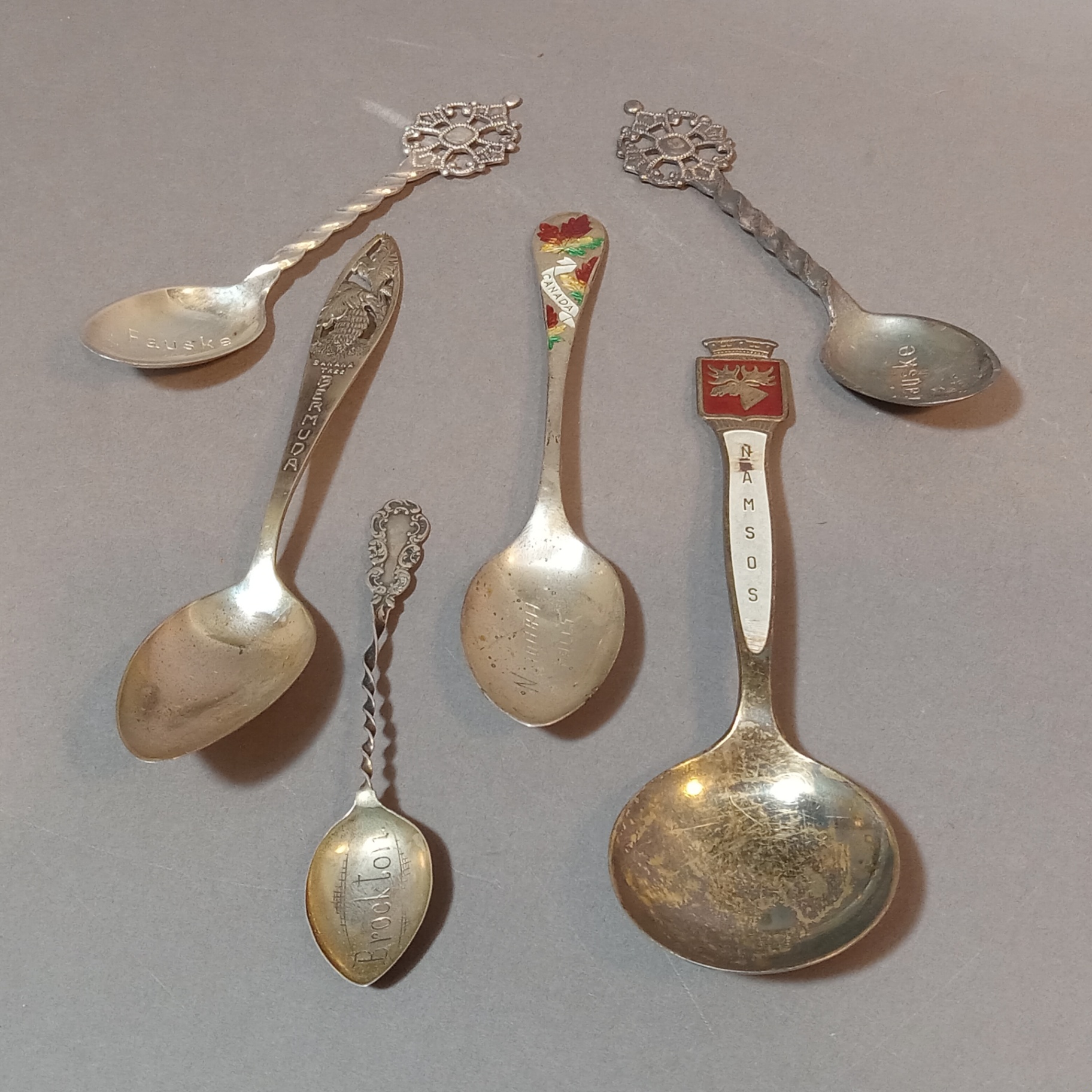 Antique Collectors Spoons - image 1 of 18