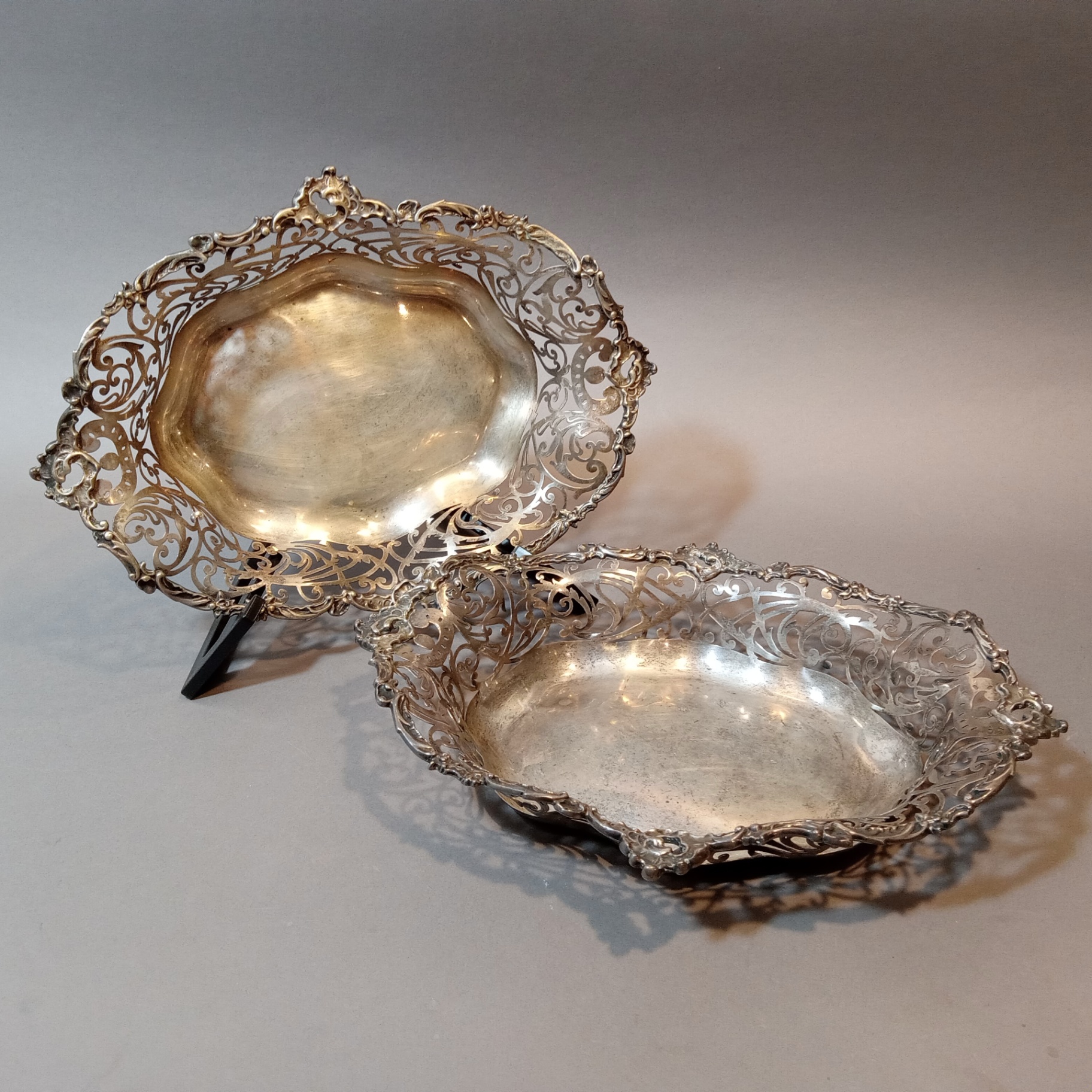 Antique Gorham Openwork Sterling Bowls - image 1 of 9