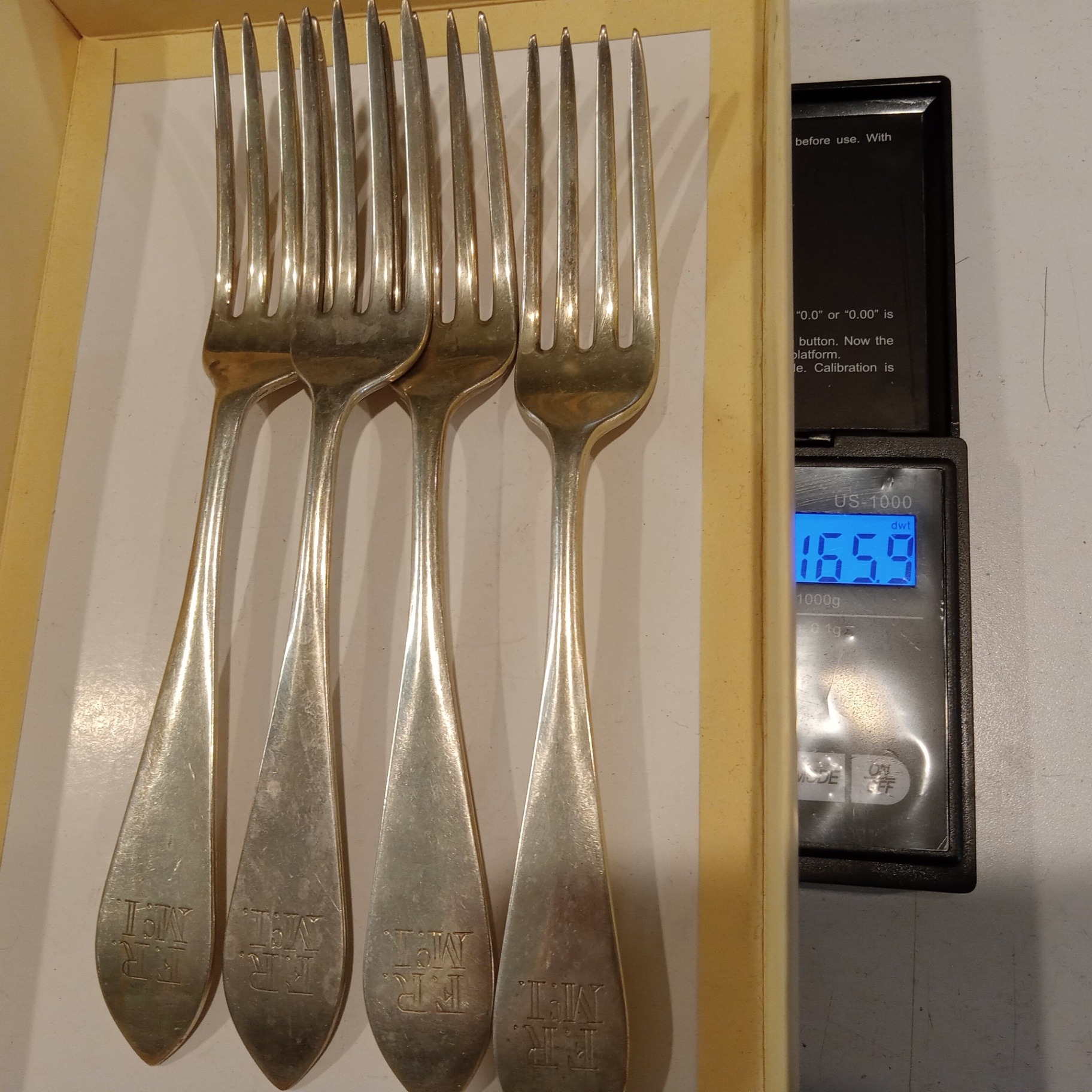 Antique P.L. Krider & Co. Sterling Flatware - image 12 of 14