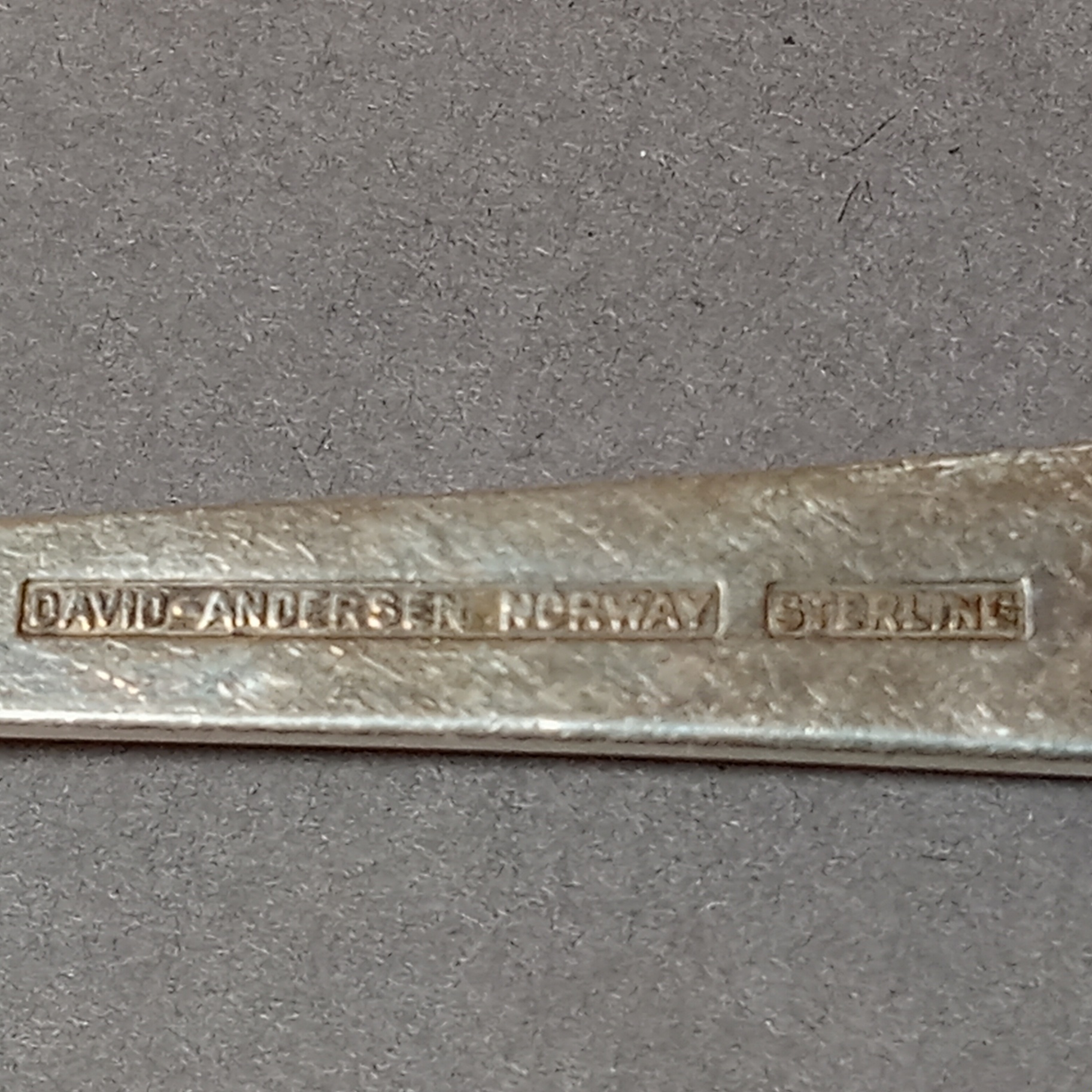 David Anderson Sterling Teaspoons Set/6 - image 6 of 7