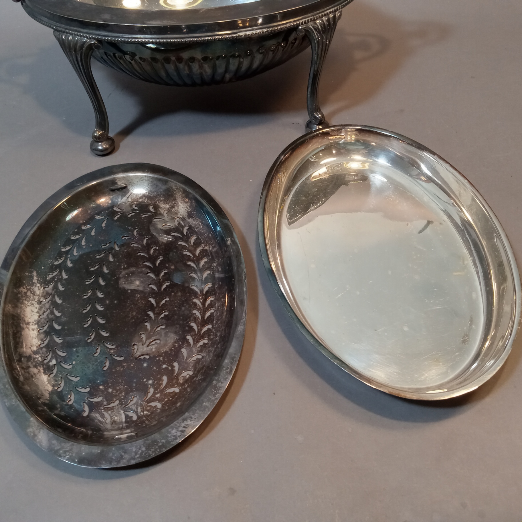 Fancy Silverplate Tableware - image 4 of 15