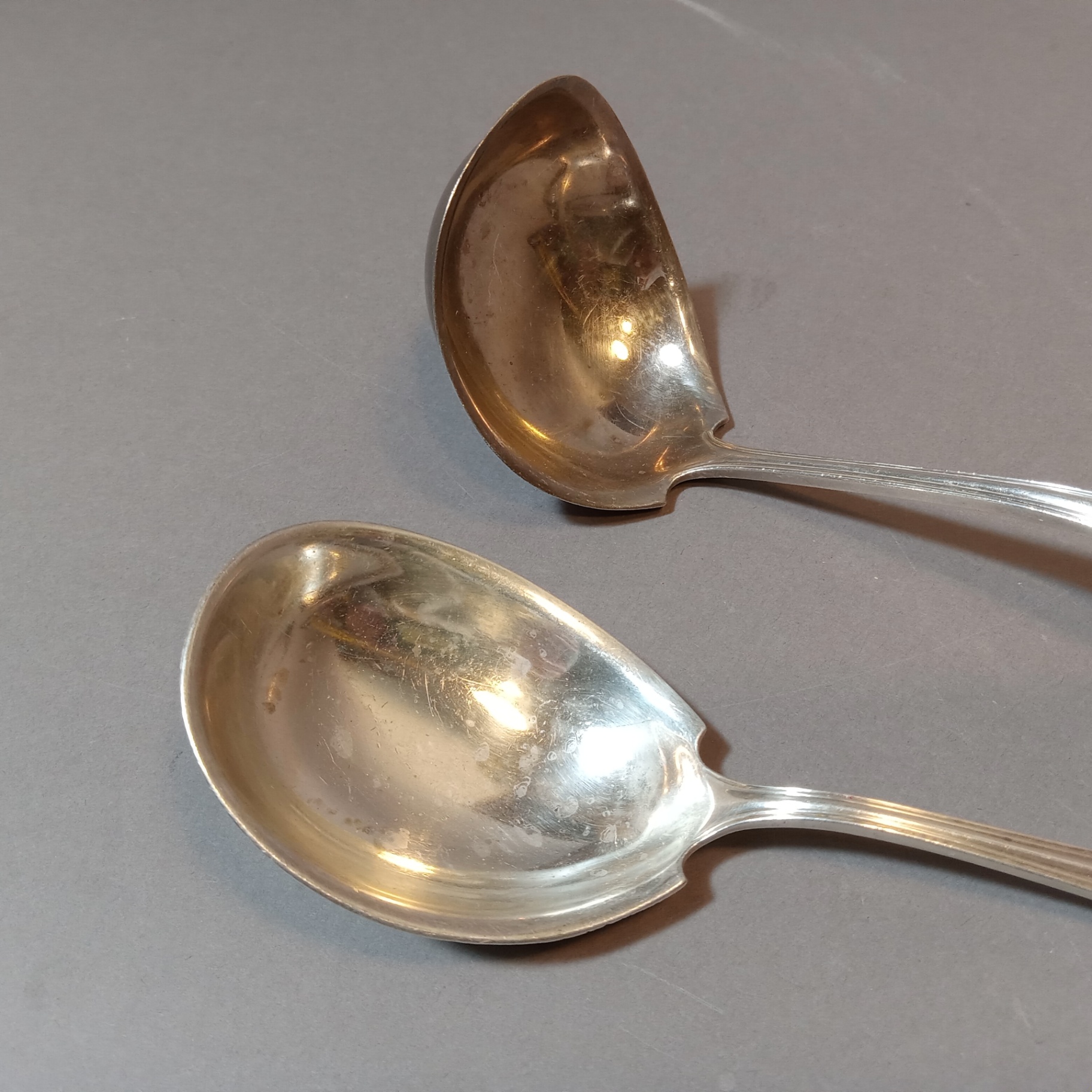 Antique A. Stowell & Co. Sterling Servers - image 4 of 8