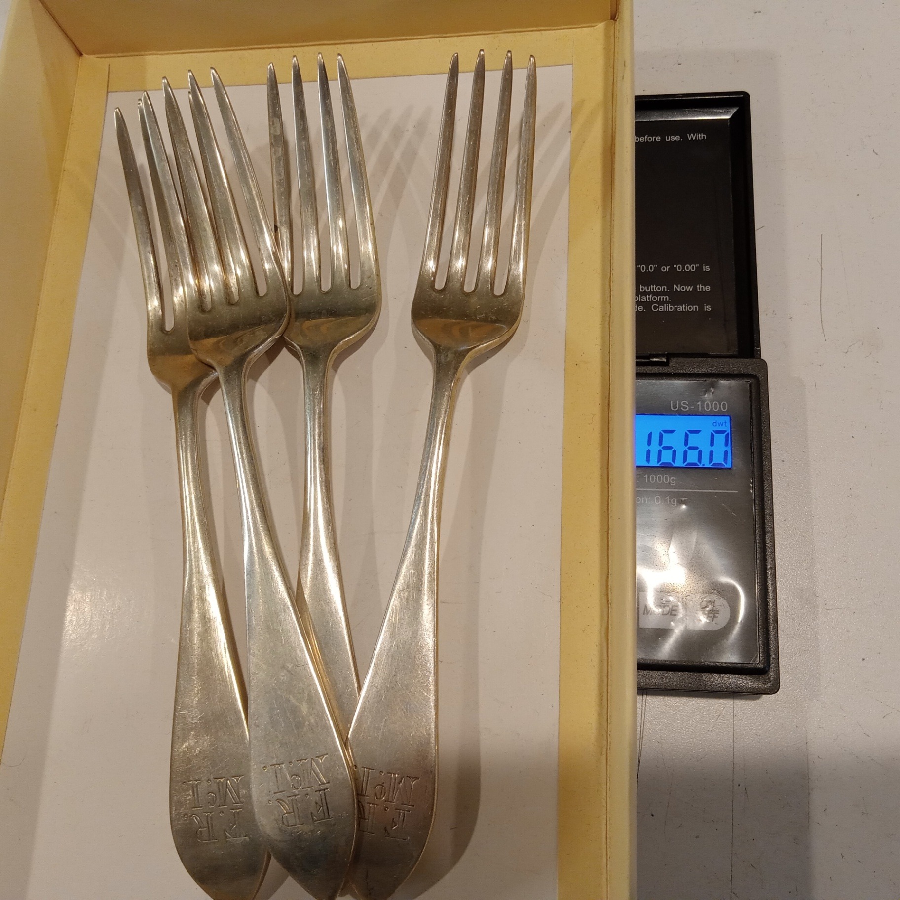 Antique P.L. Krider & Co. Sterling Flatware - image 11 of 14