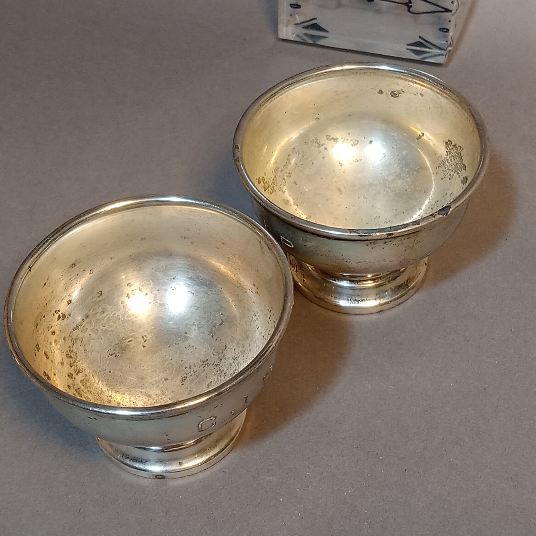 Sterling Silver Salt Cellars - image 5 of 7