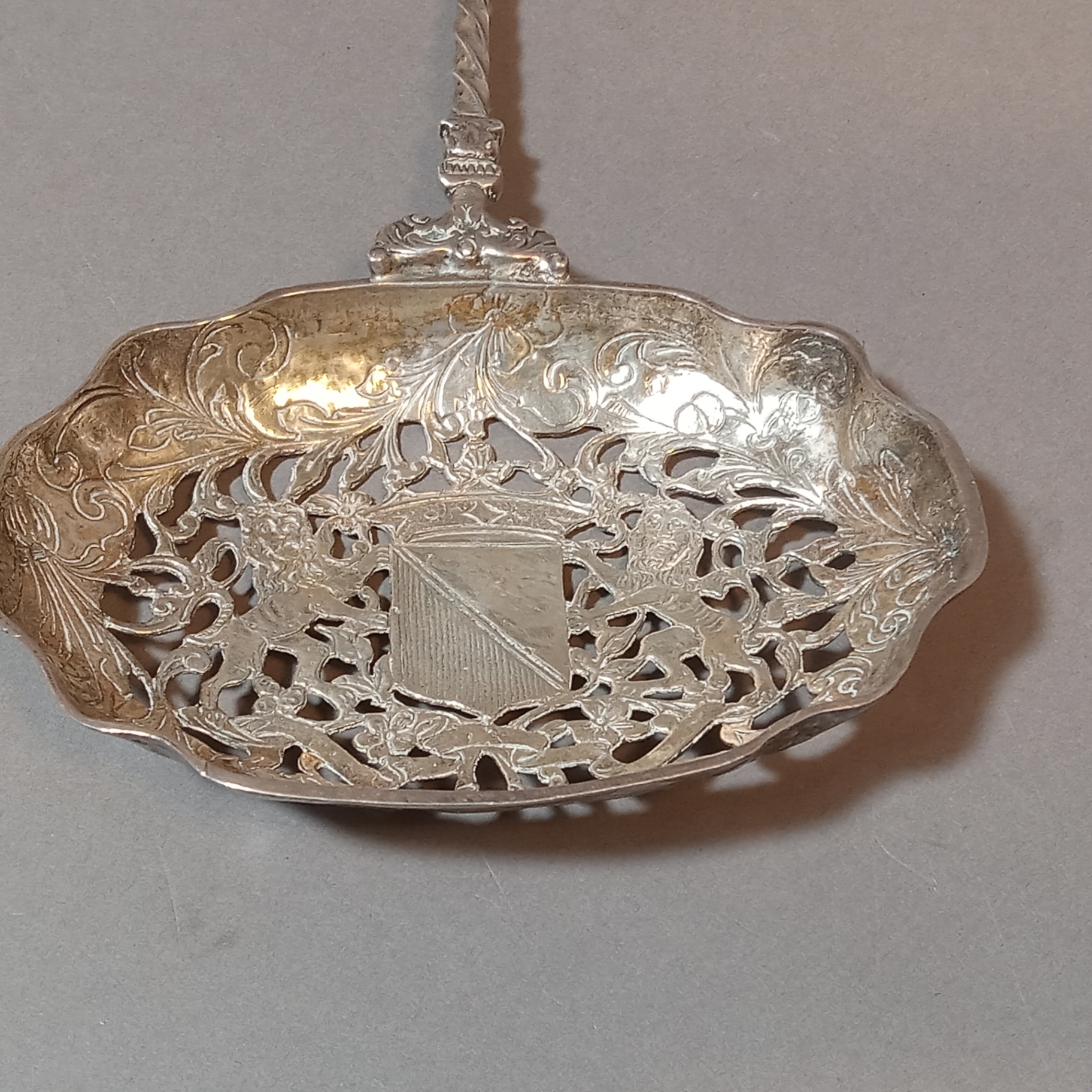 Georgian Silver Serving Spoon Circa 1785 - image 4 of 9