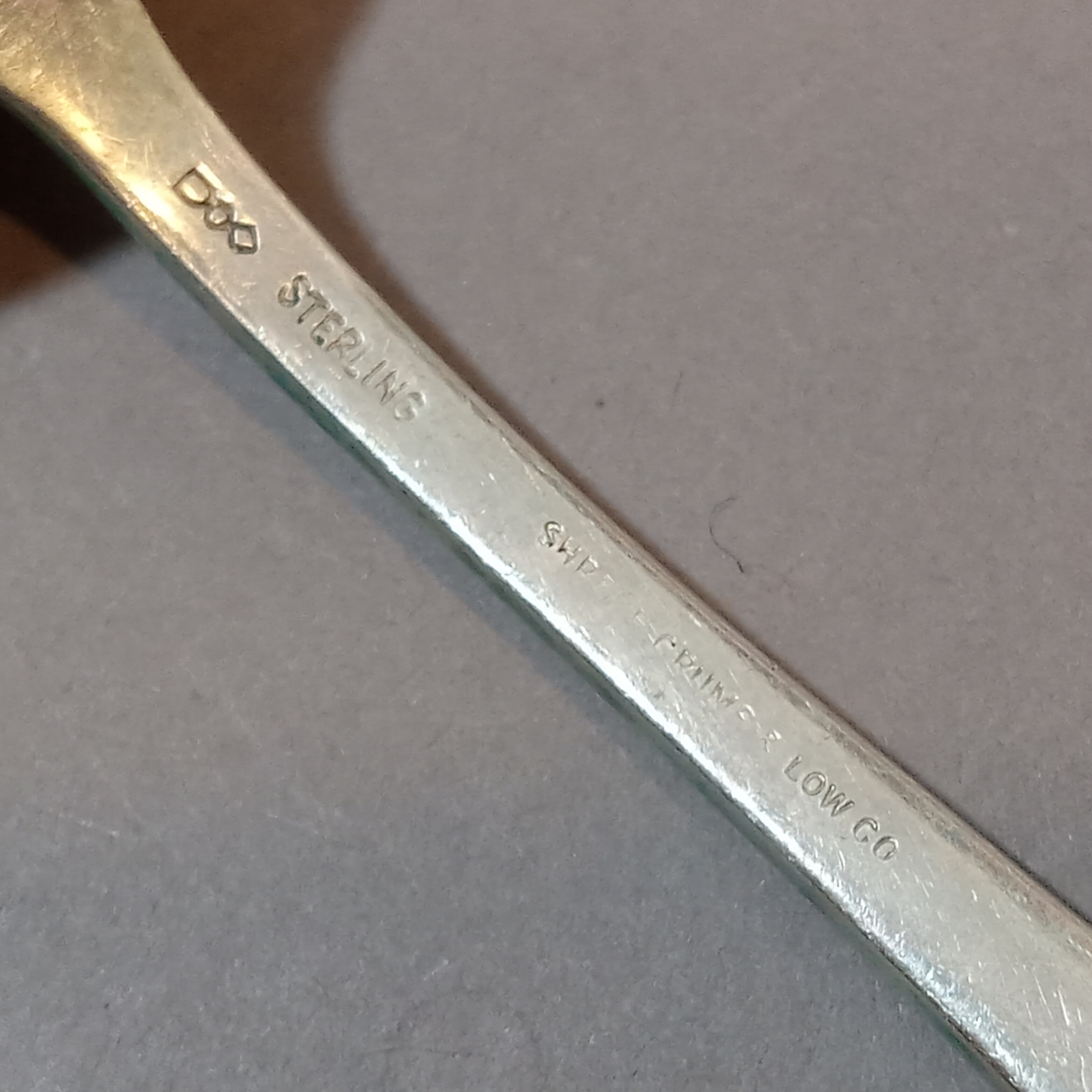 Sterling Dominick & Haff Flatware - Set/12 Soup Spoons - image 6 of 6