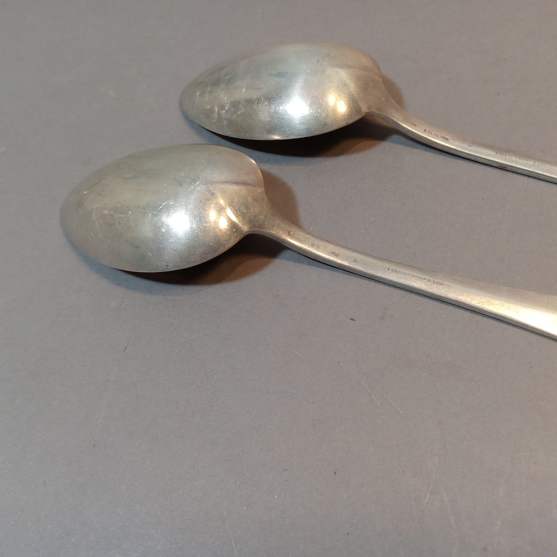 Sterling Dominick & Haff Flatware - Set/12 Dessert Spoons - image 4 of 5