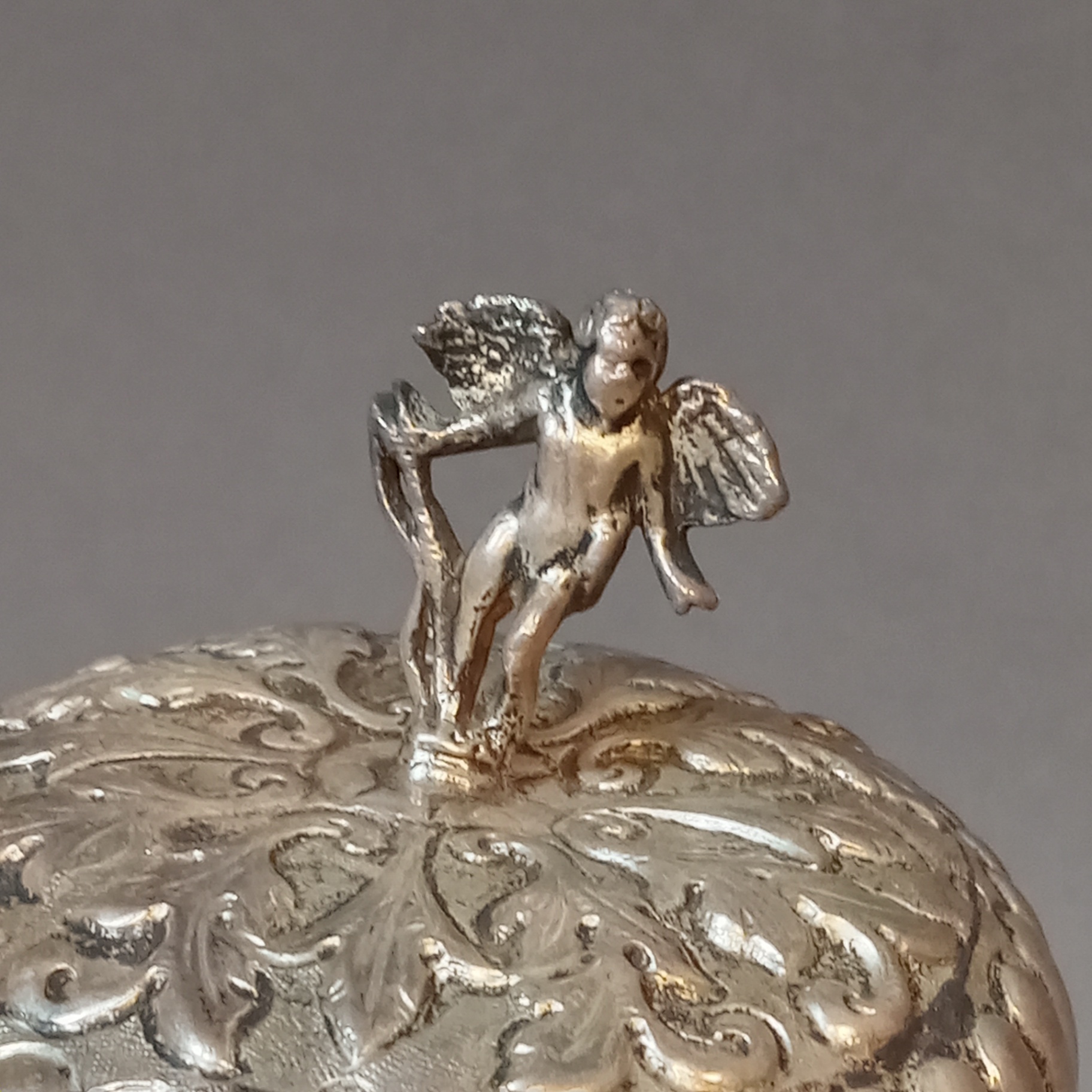 19th Century Dutch Silver Chocolate Pot - image 2 of 13