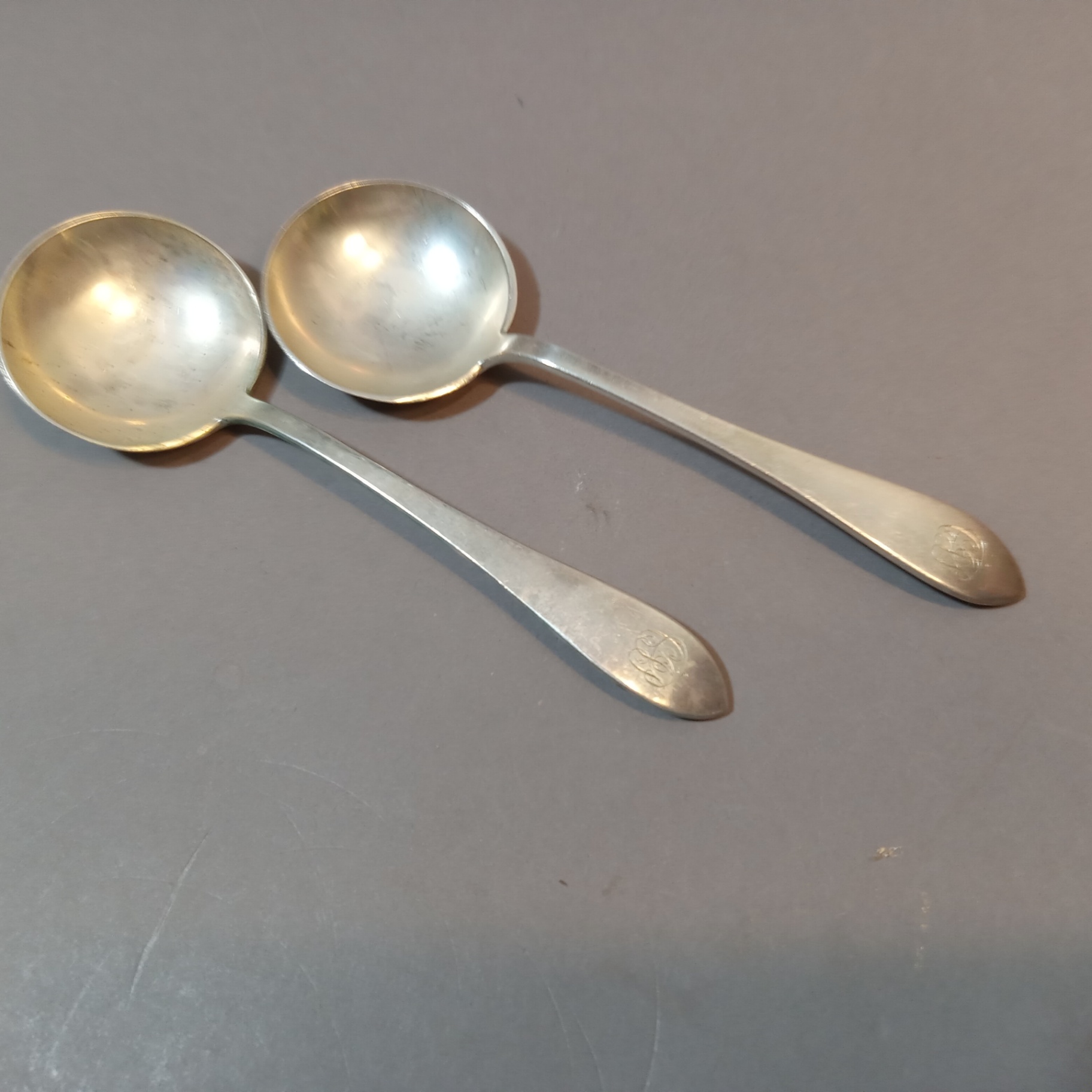 Sterling Dominick & Haff Flatware - Set/12 Soup Spoons - image 1 of 6
