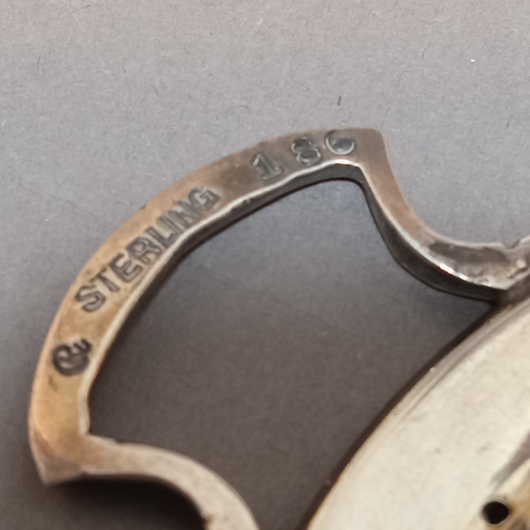 Silver Plate Tea Set w/Sterling Strainer - image 4 of 21