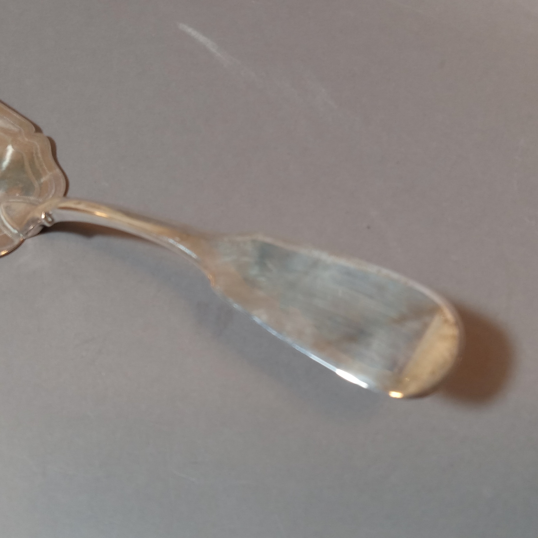 Antique George III Regency Fish Server - image 3 of 7