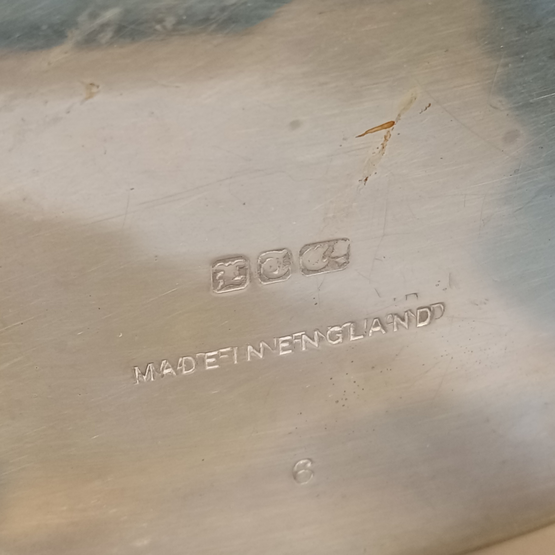 Silver Plate Tea Set w/Sterling Strainer - image 10 of 21