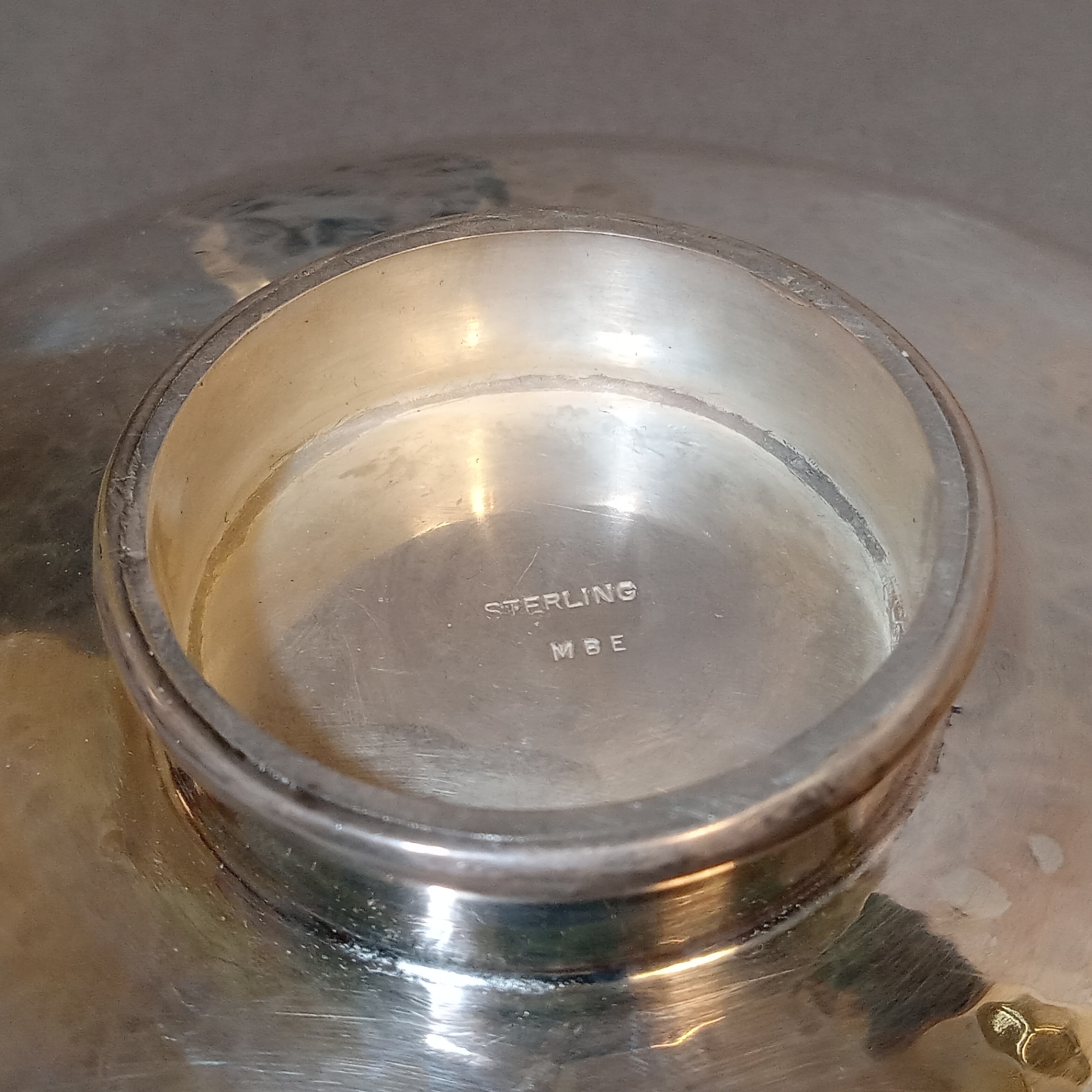 Sterling MBE Footed Dishes / Tazza - image 8 of 9