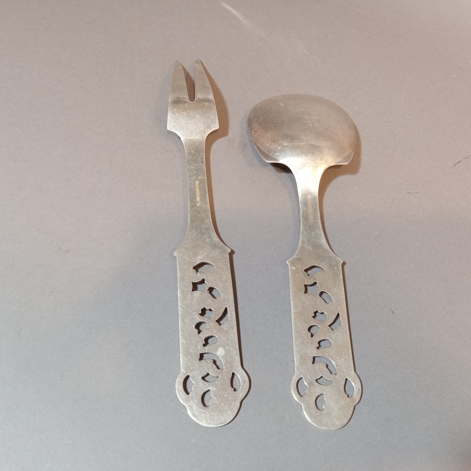 Scandinavian Silver Flatware - image 4 of 21
