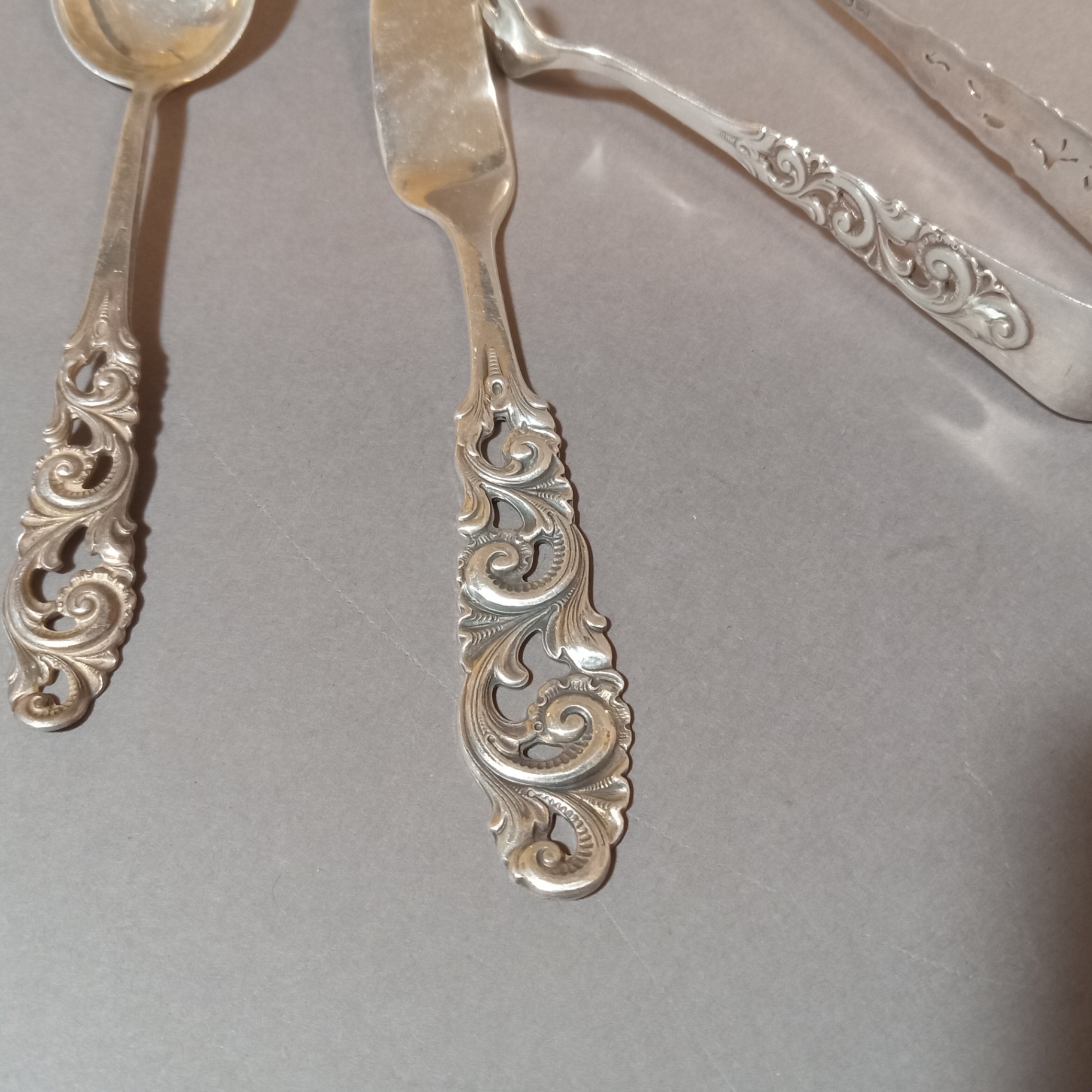 Scandinavian Silver Flatware - image 8 of 21