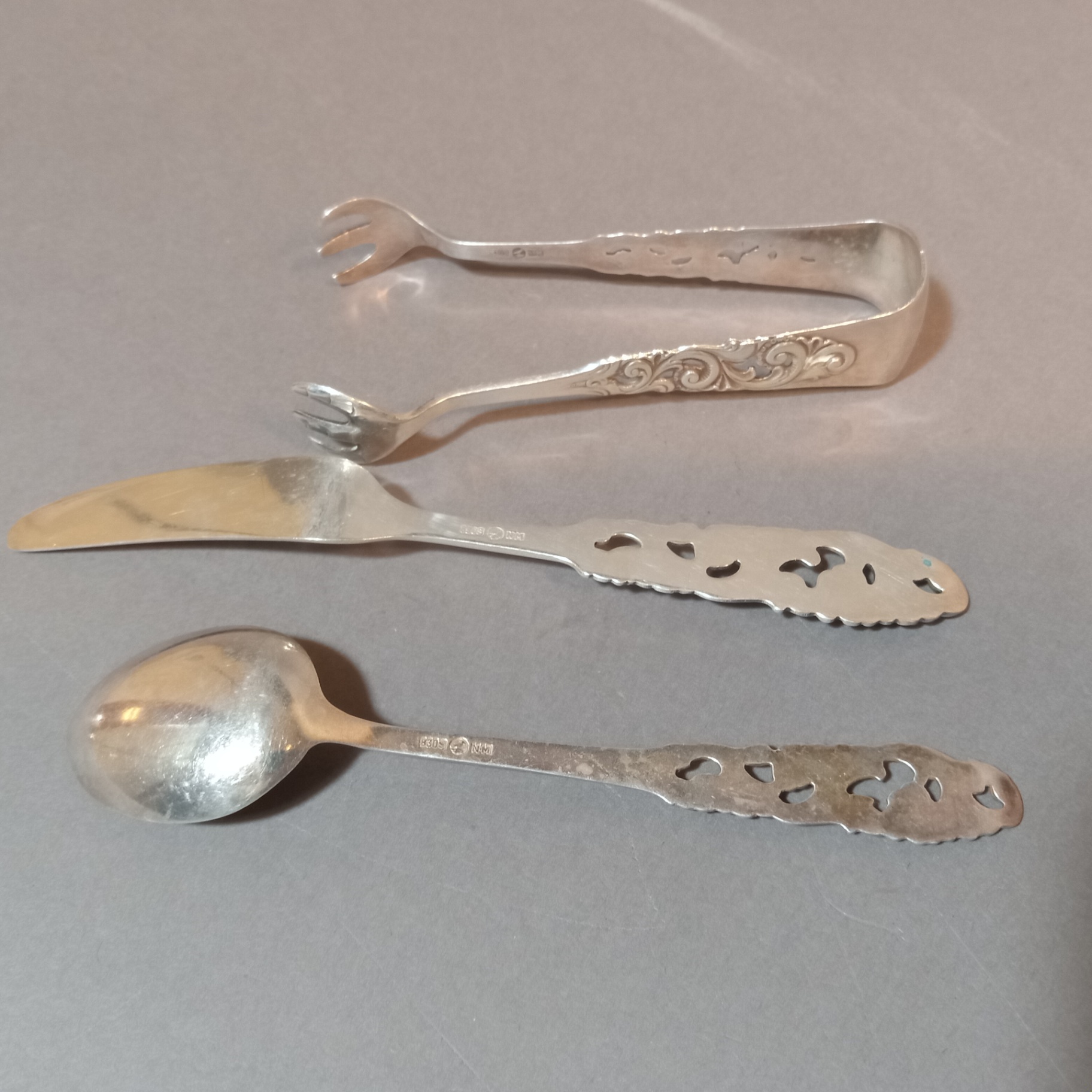 Scandinavian Silver Flatware - image 9 of 21