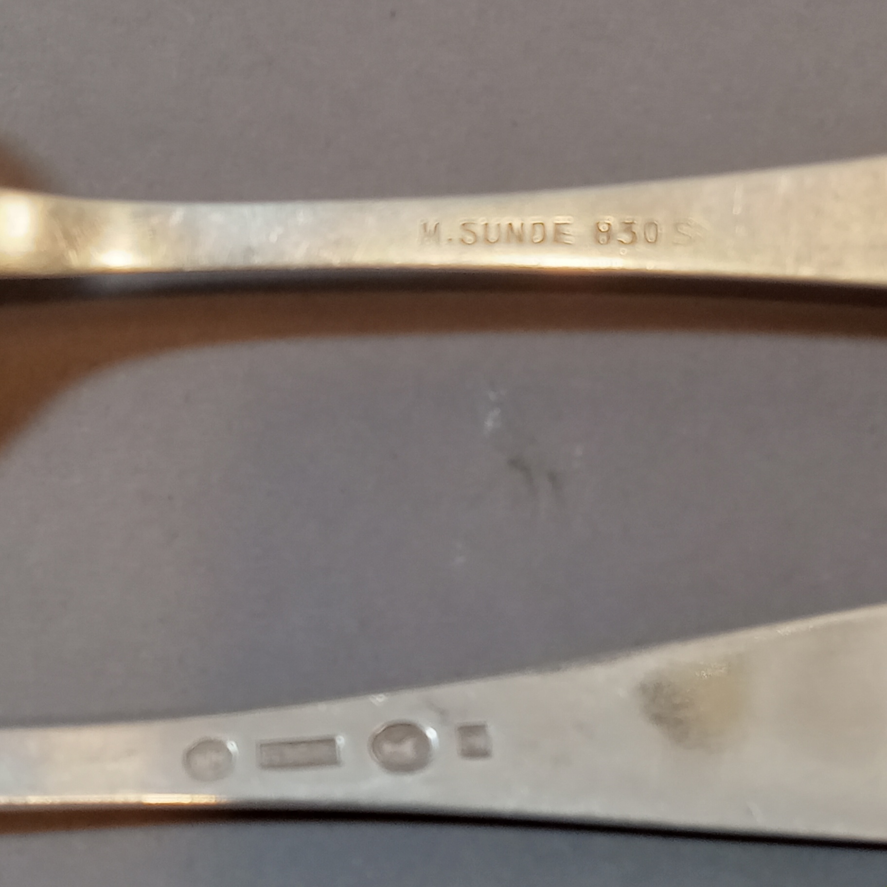 Miscellaneous Scandinavian Silver Flatware - image 7 of 20