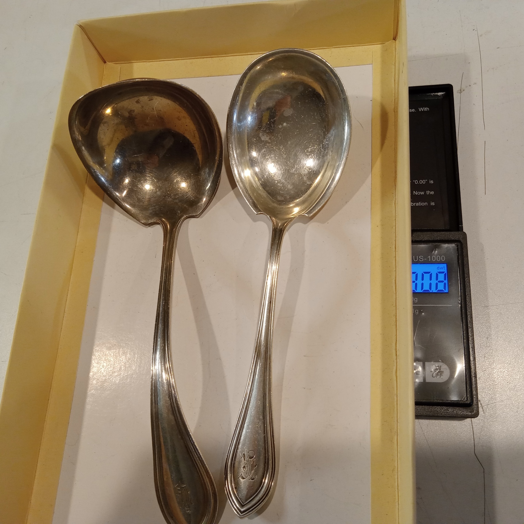 Antique A. Stowell & Co. Sterling Servers - image 8 of 8