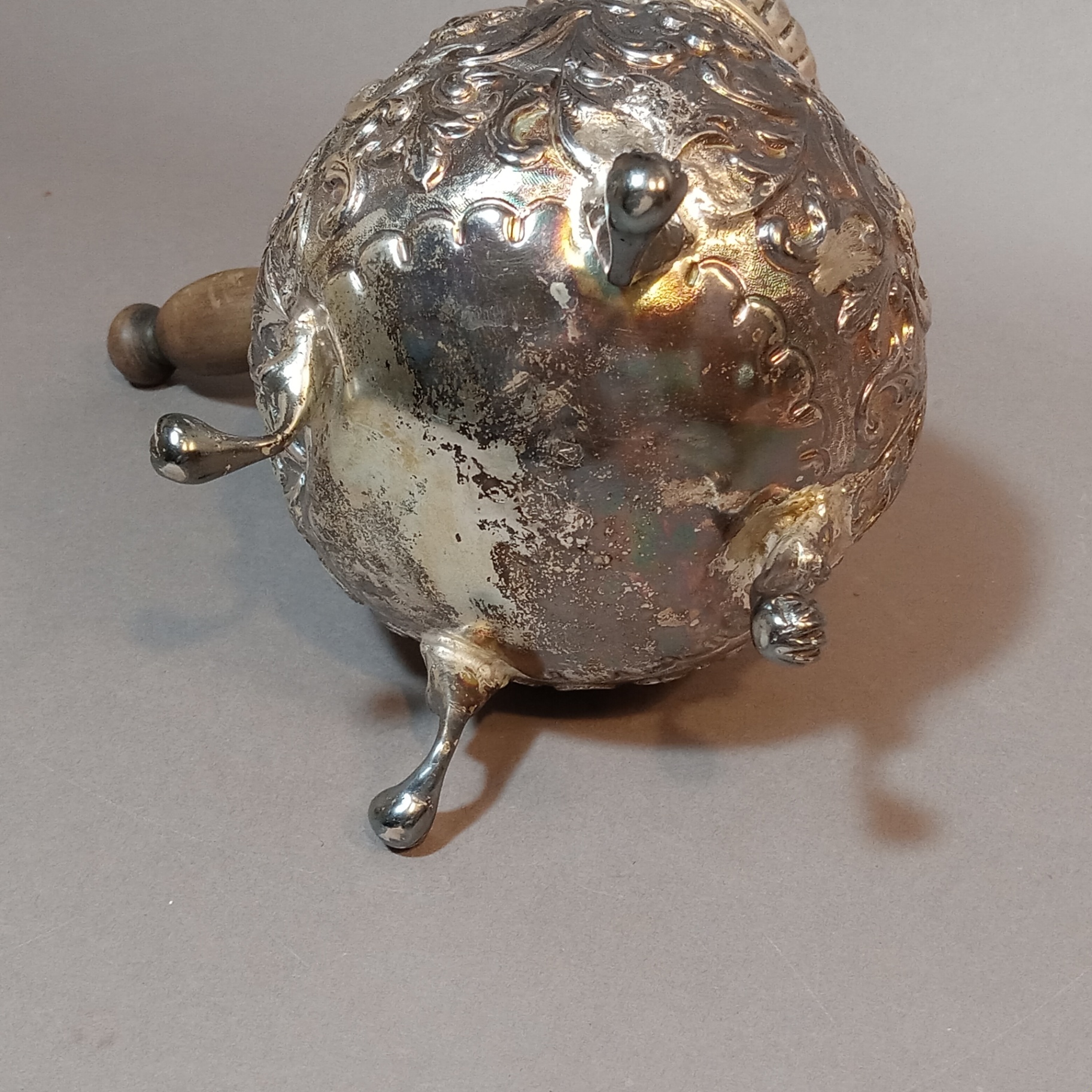 19th Century Dutch Silver Chocolate Pot - image 10 of 13