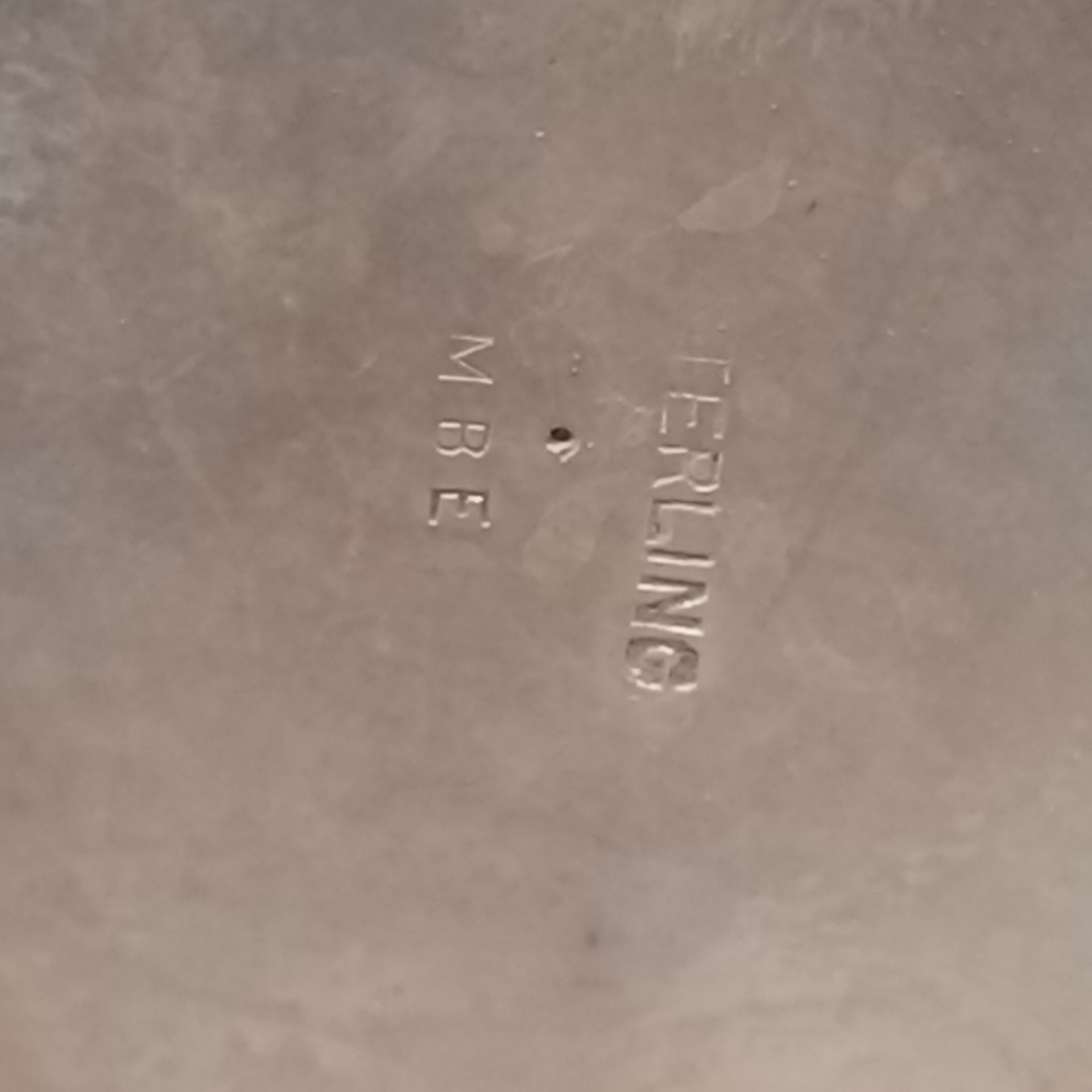 Sterling MBE Cup & Spoon - image 5 of 10