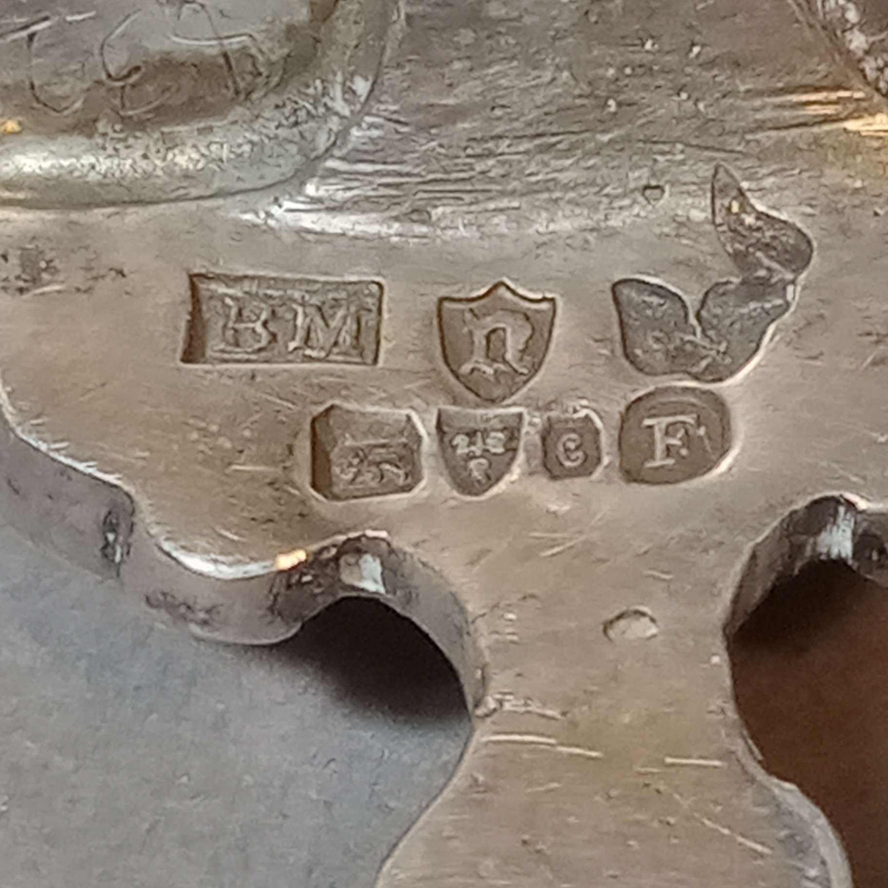 Georgian Silver Serving Spoon Circa 1785 - image 7 of 9