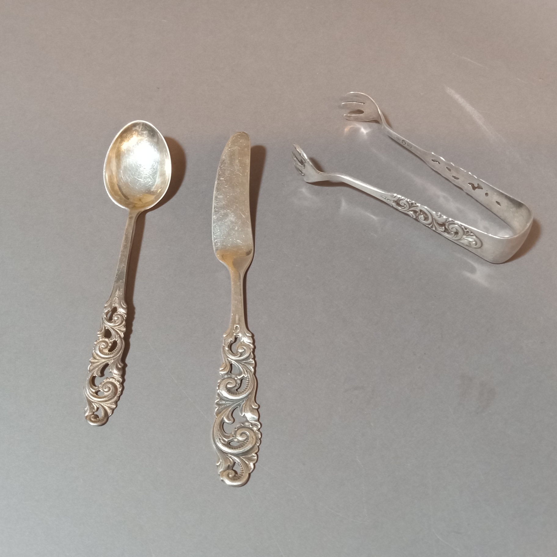 Scandinavian Silver Flatware - image 7 of 21