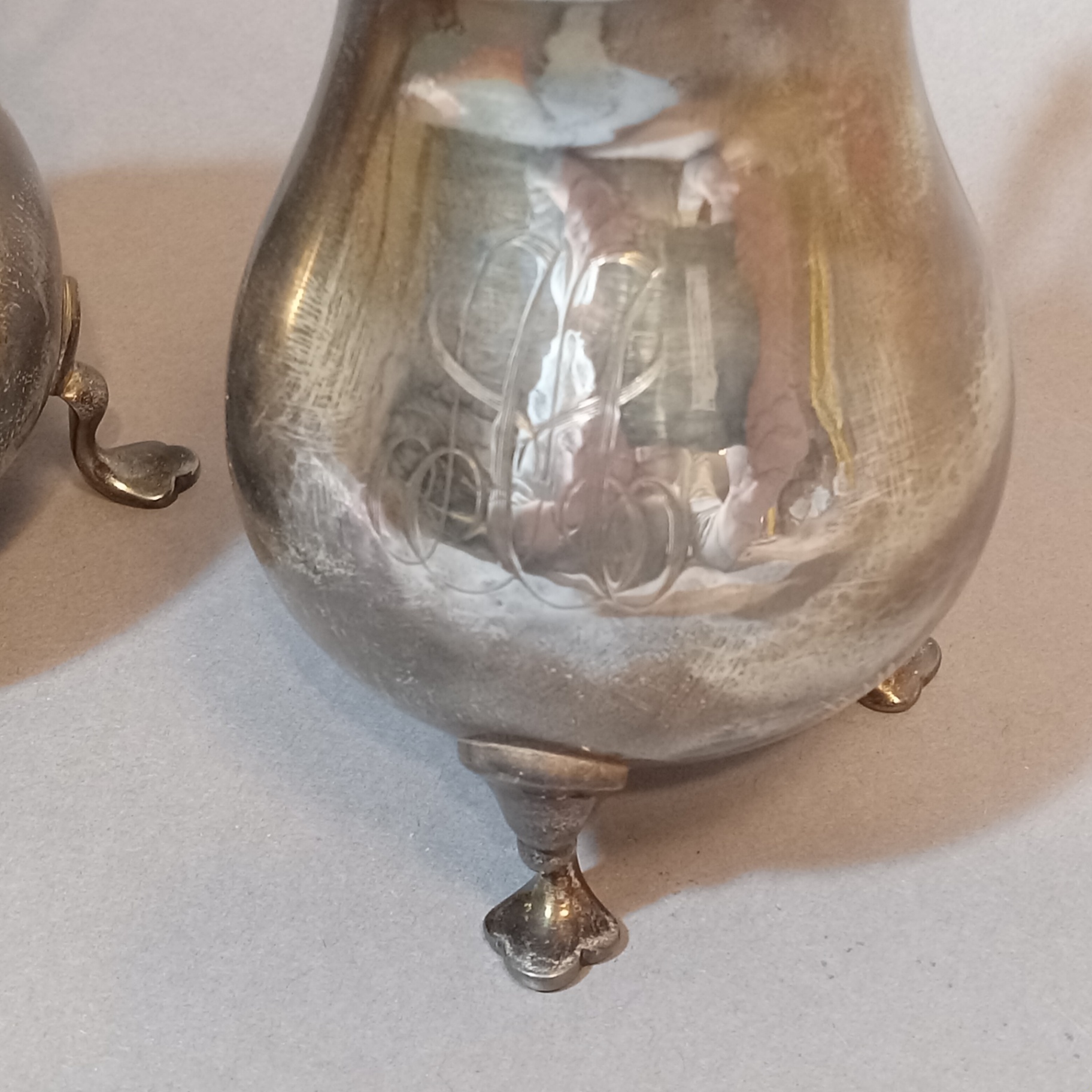 Maynard & Potter Inc. Sterling Creamer & Sugar Bowl - image 3 of 7