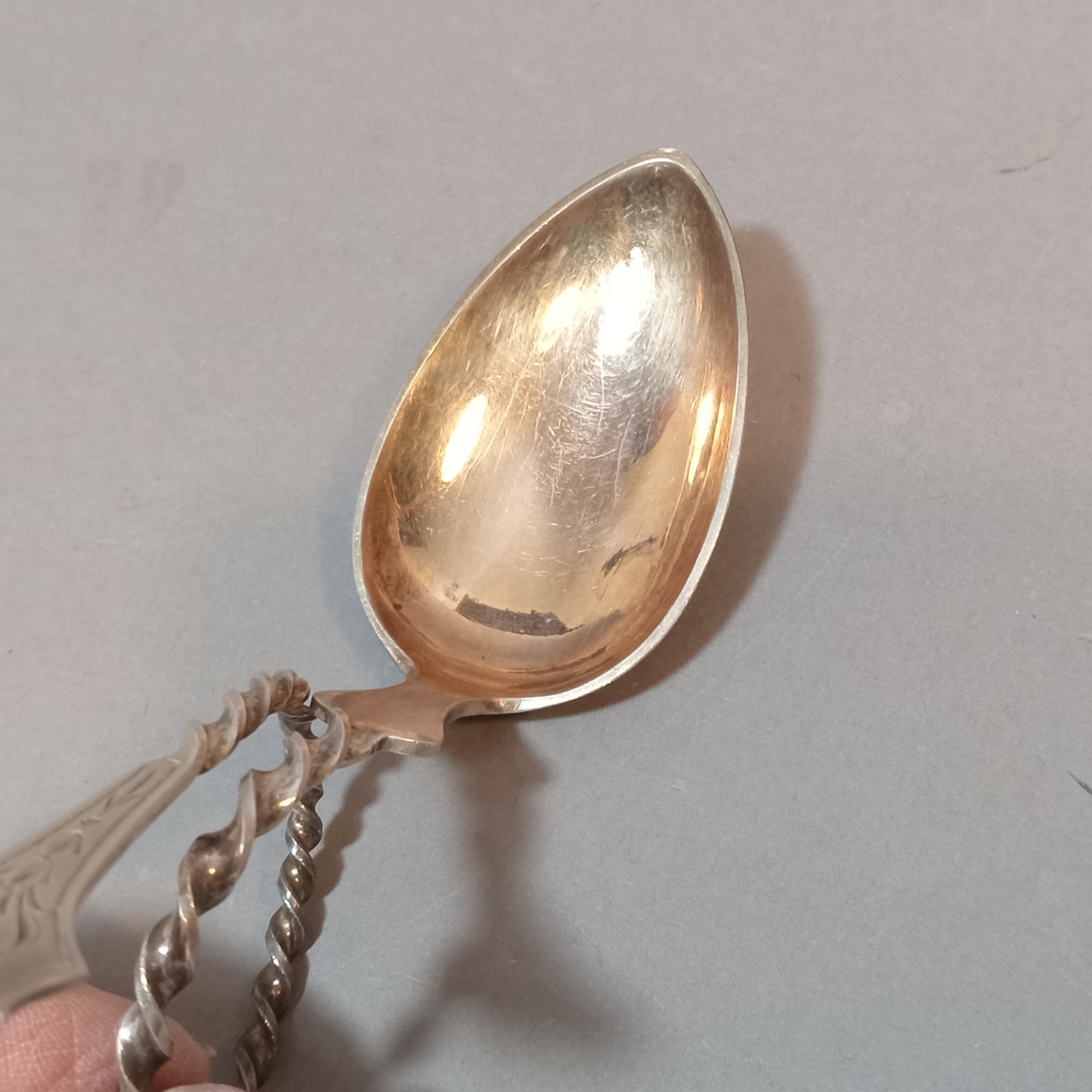 Scandinavian Silver Spoons - image 8 of 12