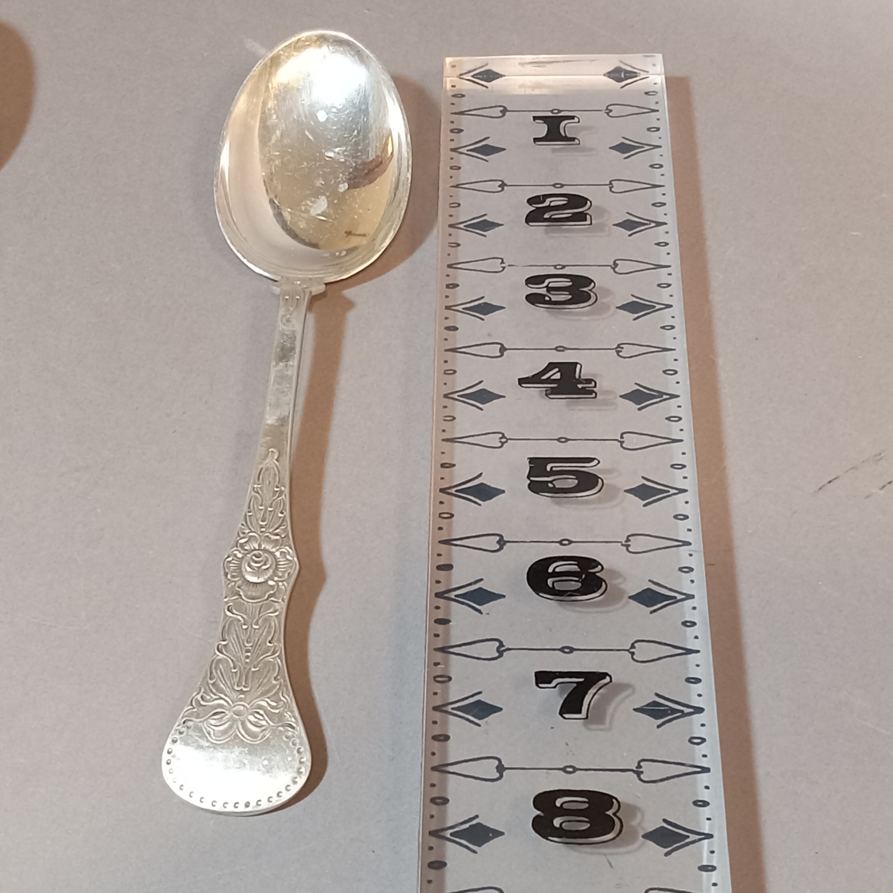 Scandinavian Cabbage Rose & Bow Flatware - image 16 of 18