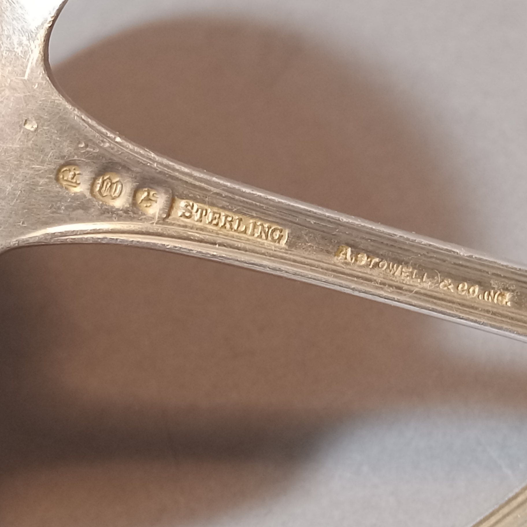 Antique A. Stowell & Co. Sterling Servers - image 6 of 8