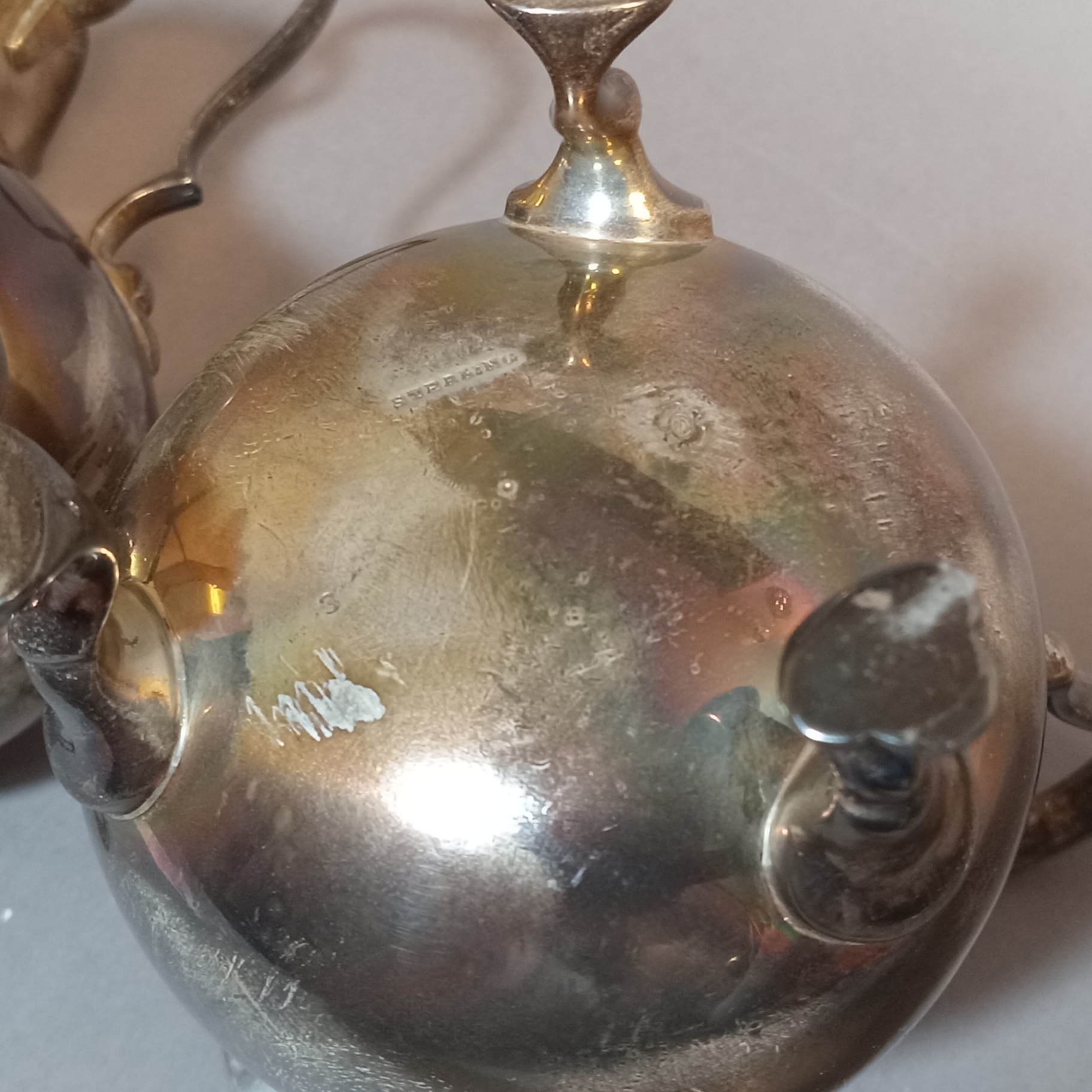 Maynard & Potter Inc. Sterling Creamer & Sugar Bowl - image 5 of 7