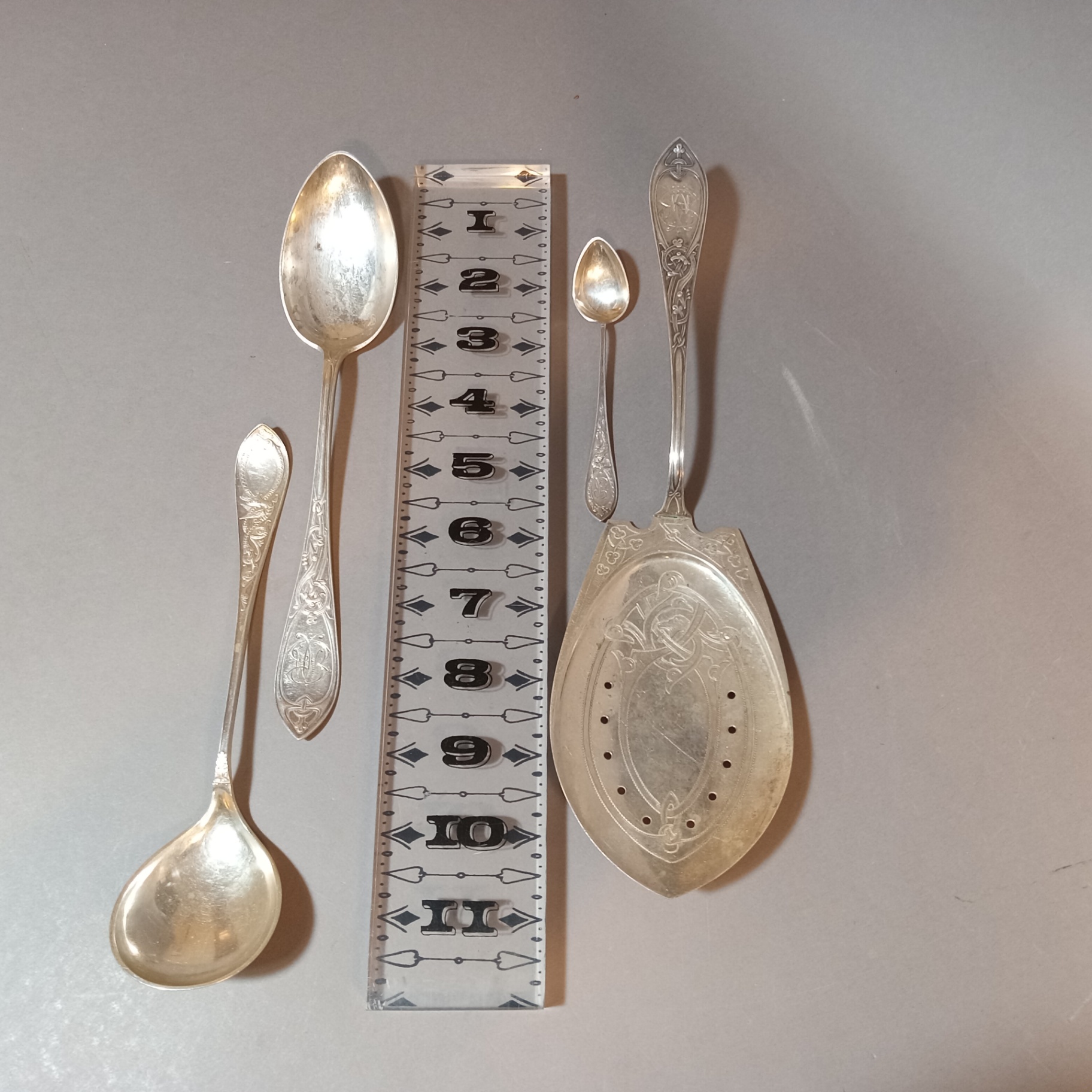 Scandinavian Silver Flatware - image 15 of 16