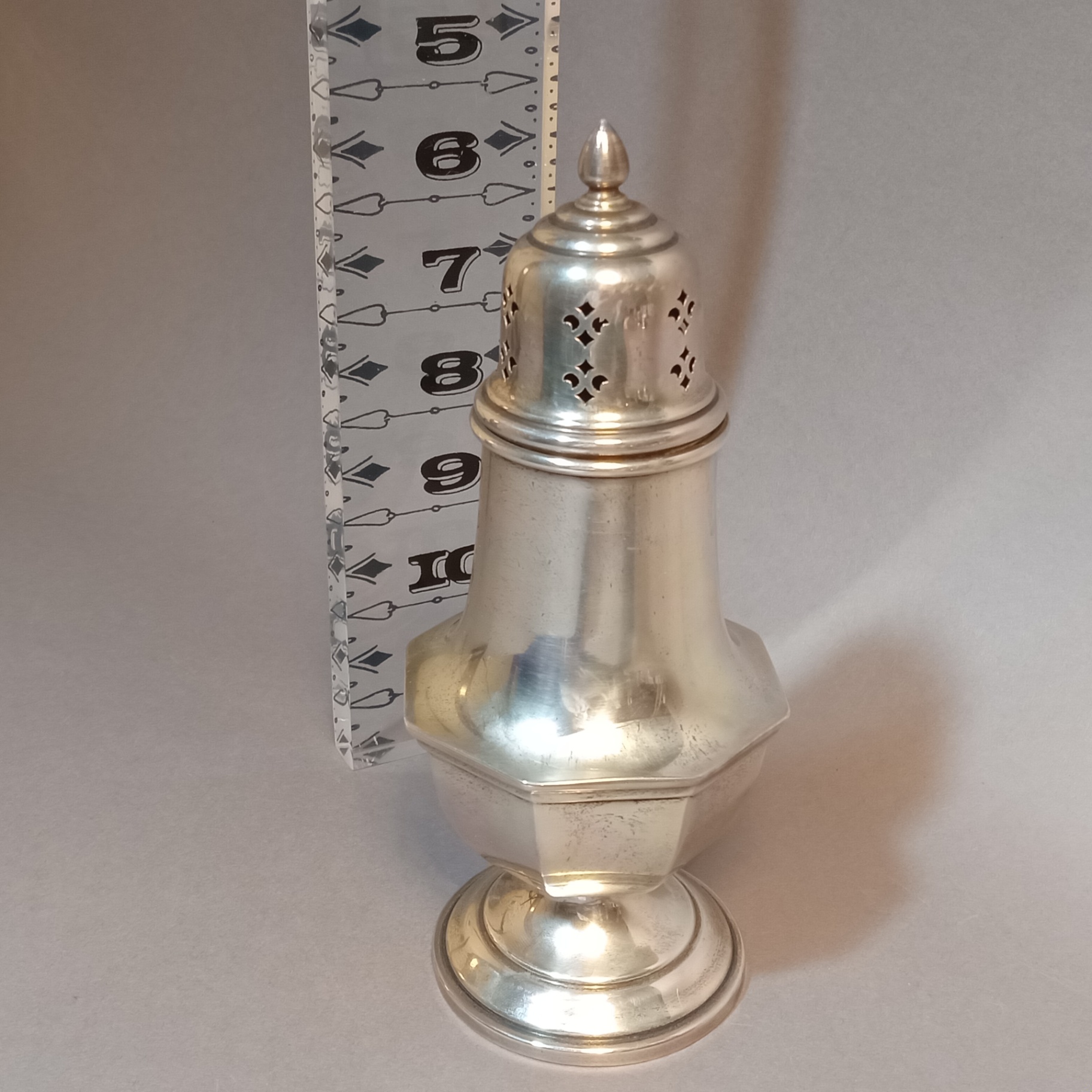Reed & Barton Sterling Sugar Caster - image 1 of 6