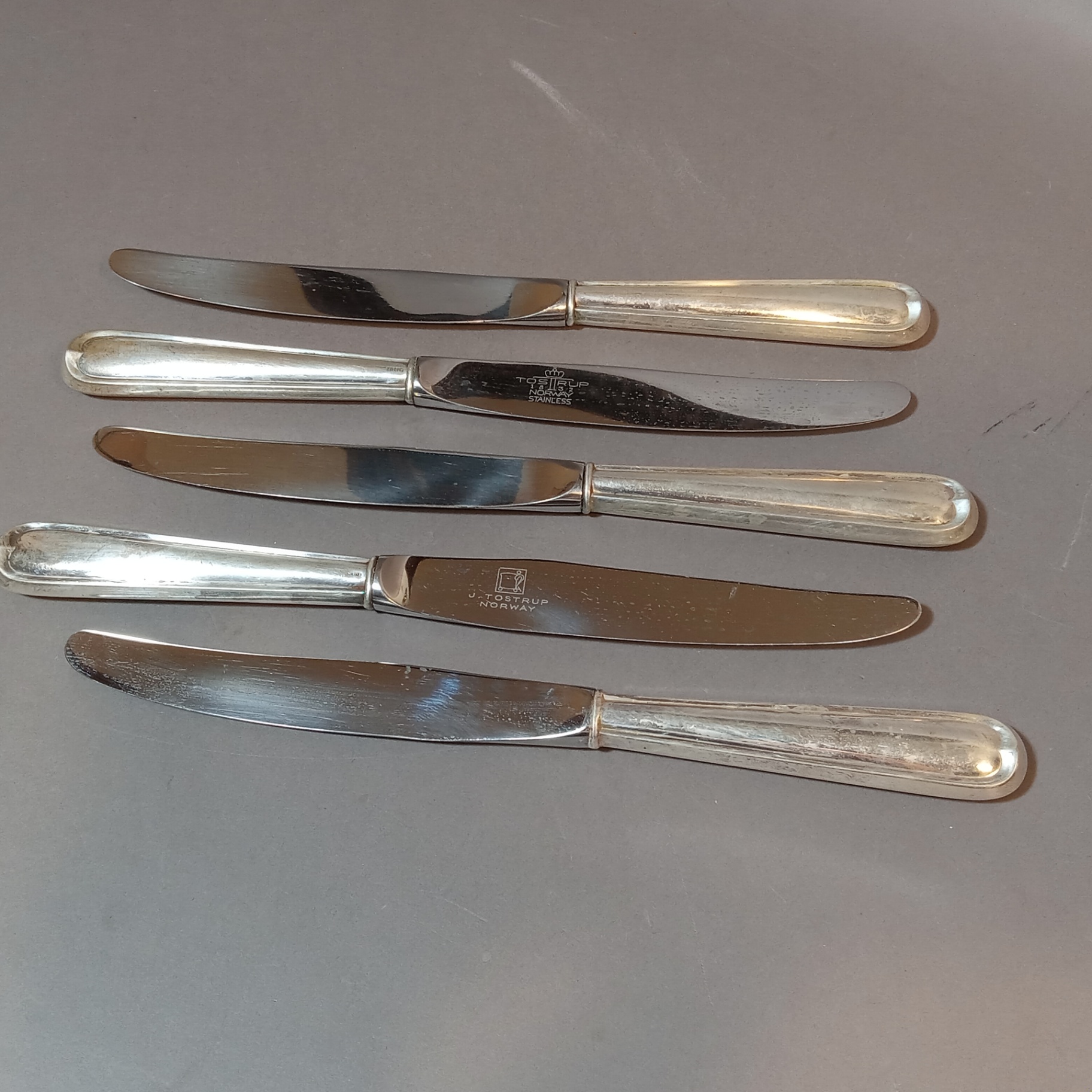 Jacob Tostrup Knives Set/5 - image 1 of 4