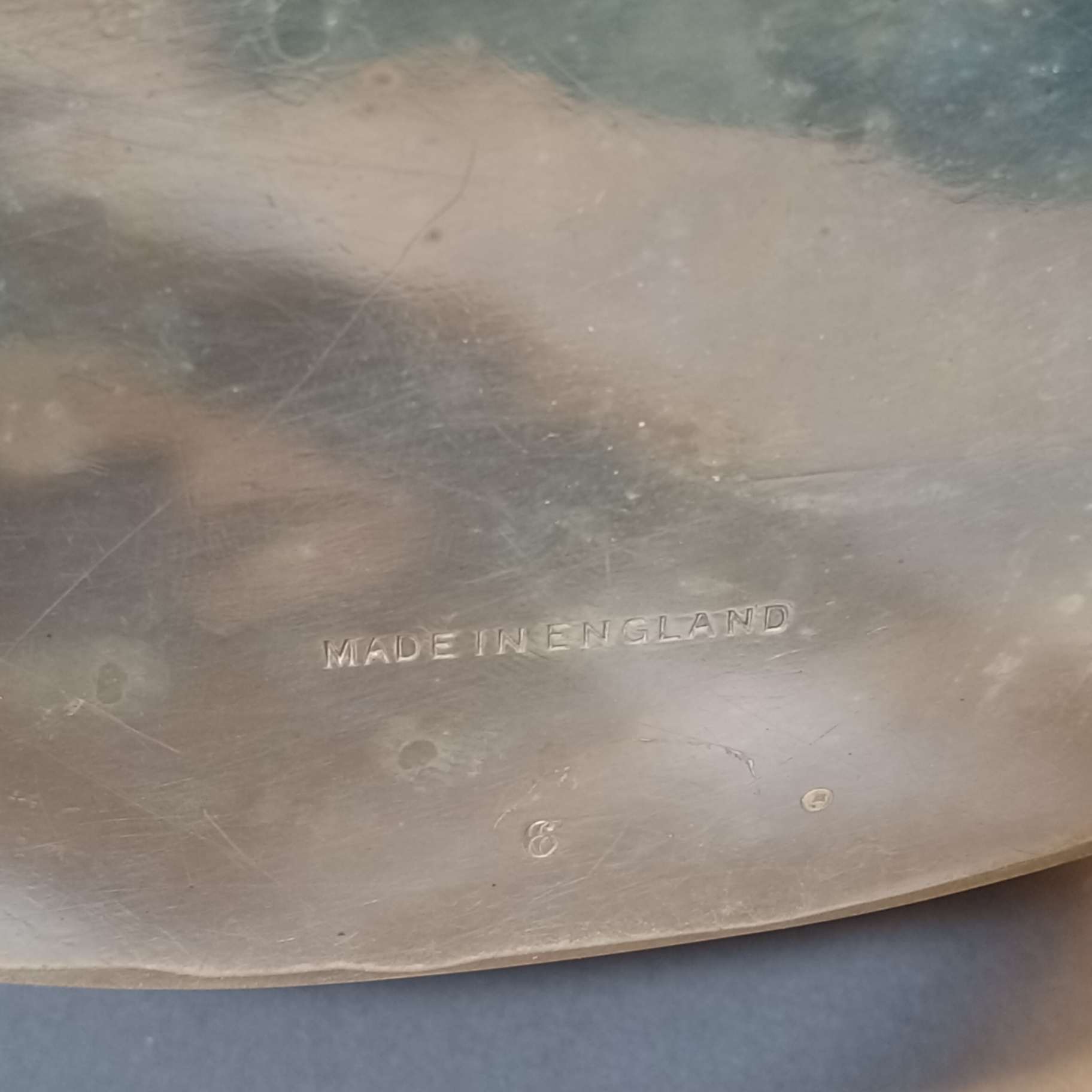 Silver Plate Tea Set w/Sterling Strainer - image 11 of 21