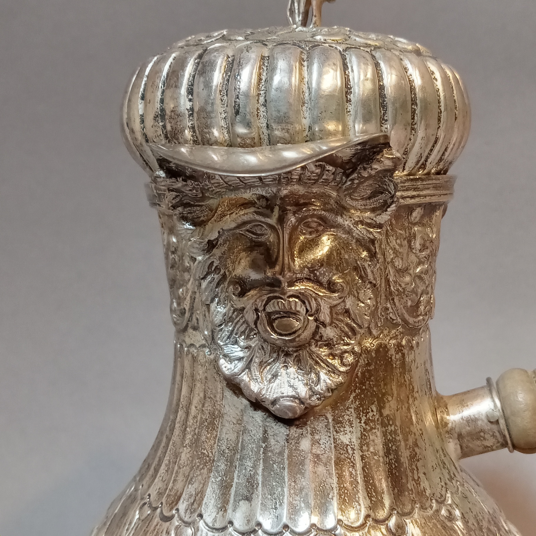 19th Century Dutch Silver Chocolate Pot - image 4 of 13