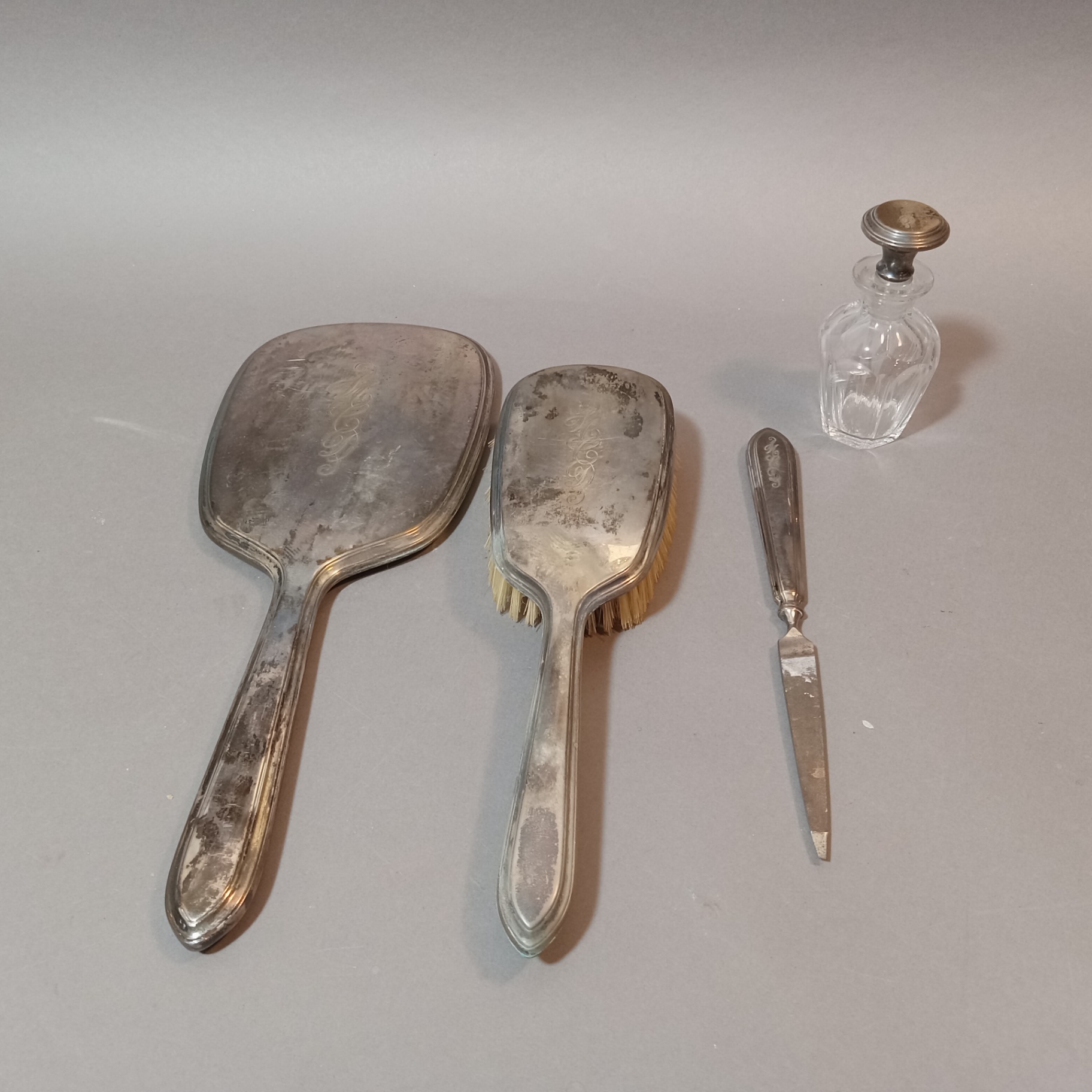 Gorham Sterling Vanity Set - image 1 of 11