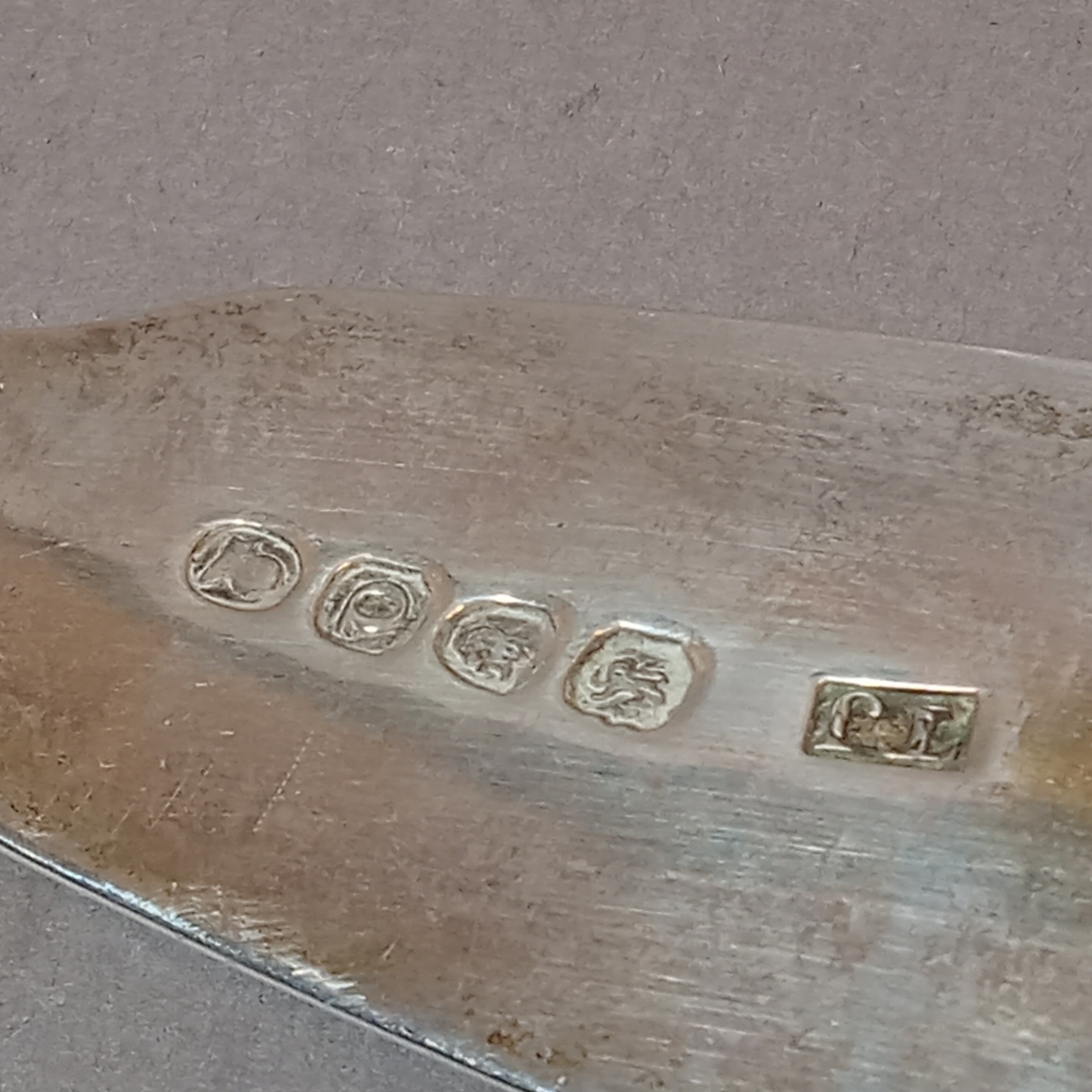 Antique George III Regency Fish Server - image 6 of 7