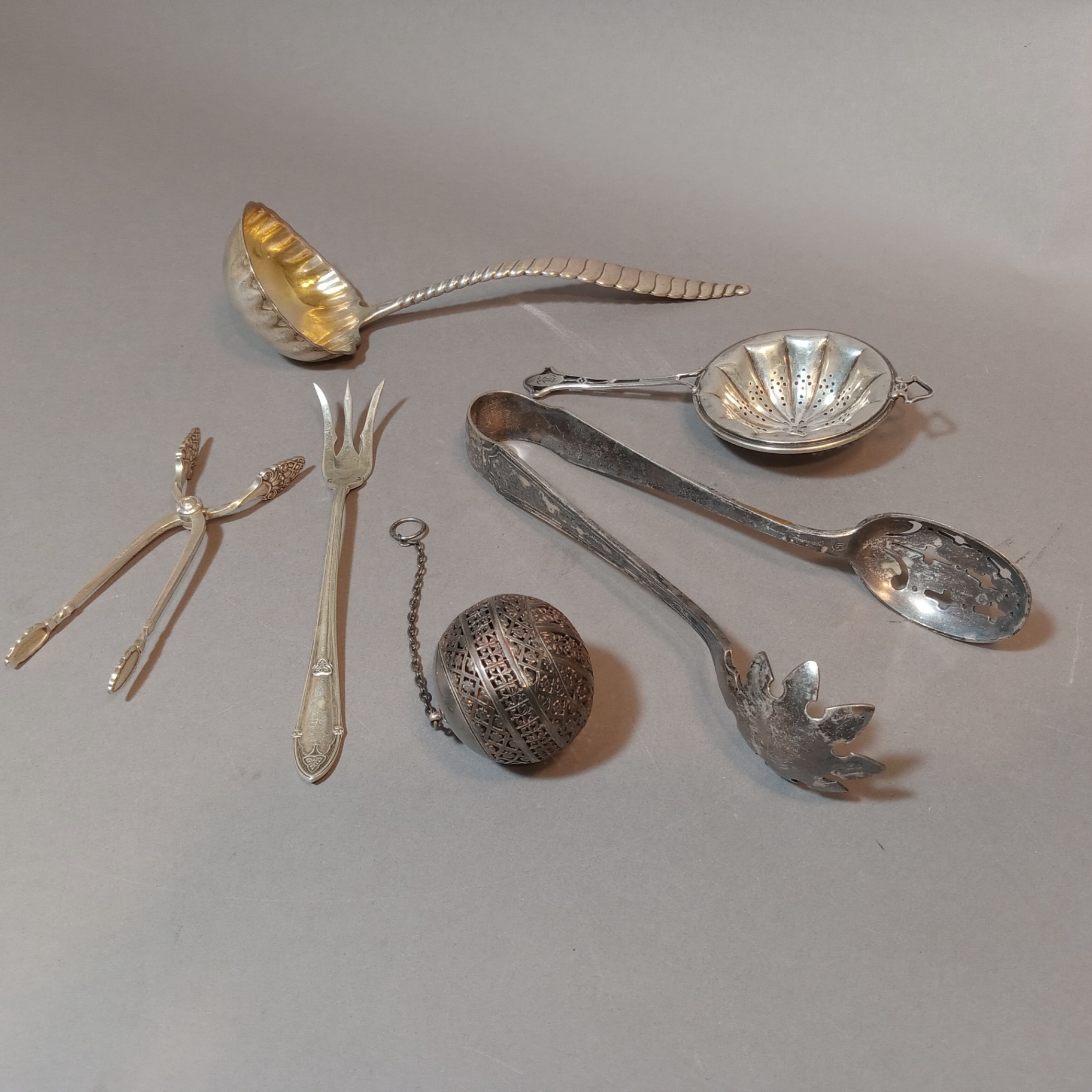 Fun & Fancy Sterling Serveware - image 1 of 19