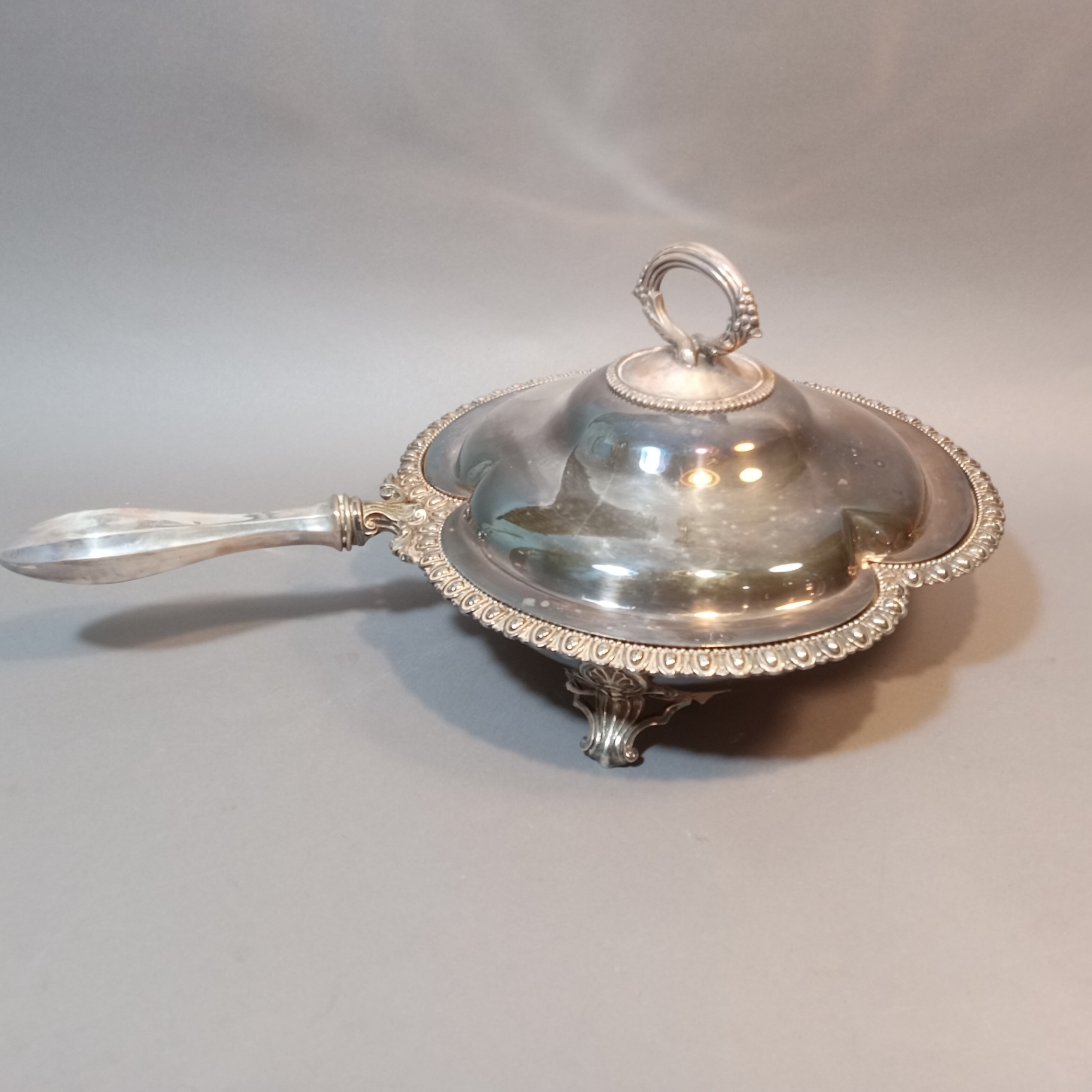 Antique 3-Compartment Vegetable Dish circa 1845 - image 1 of 11