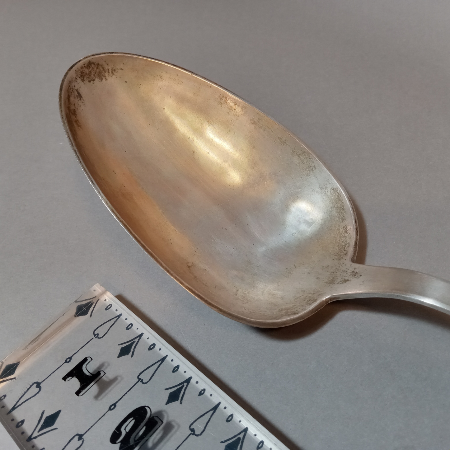 Antique Giant Cooking Spoon - image 4 of 9