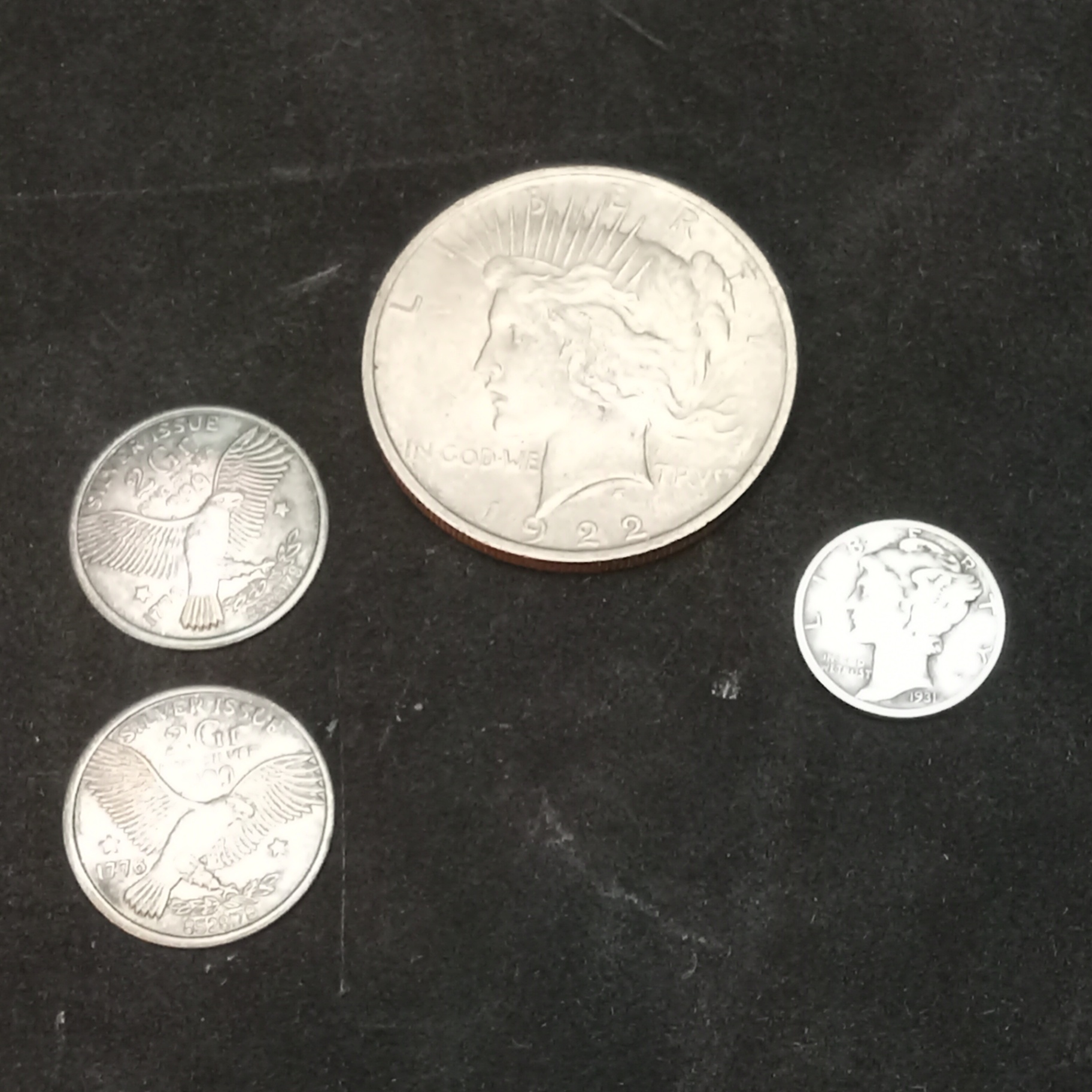 US 1922 Liberty Silver Dollar and More - image 1 of 8