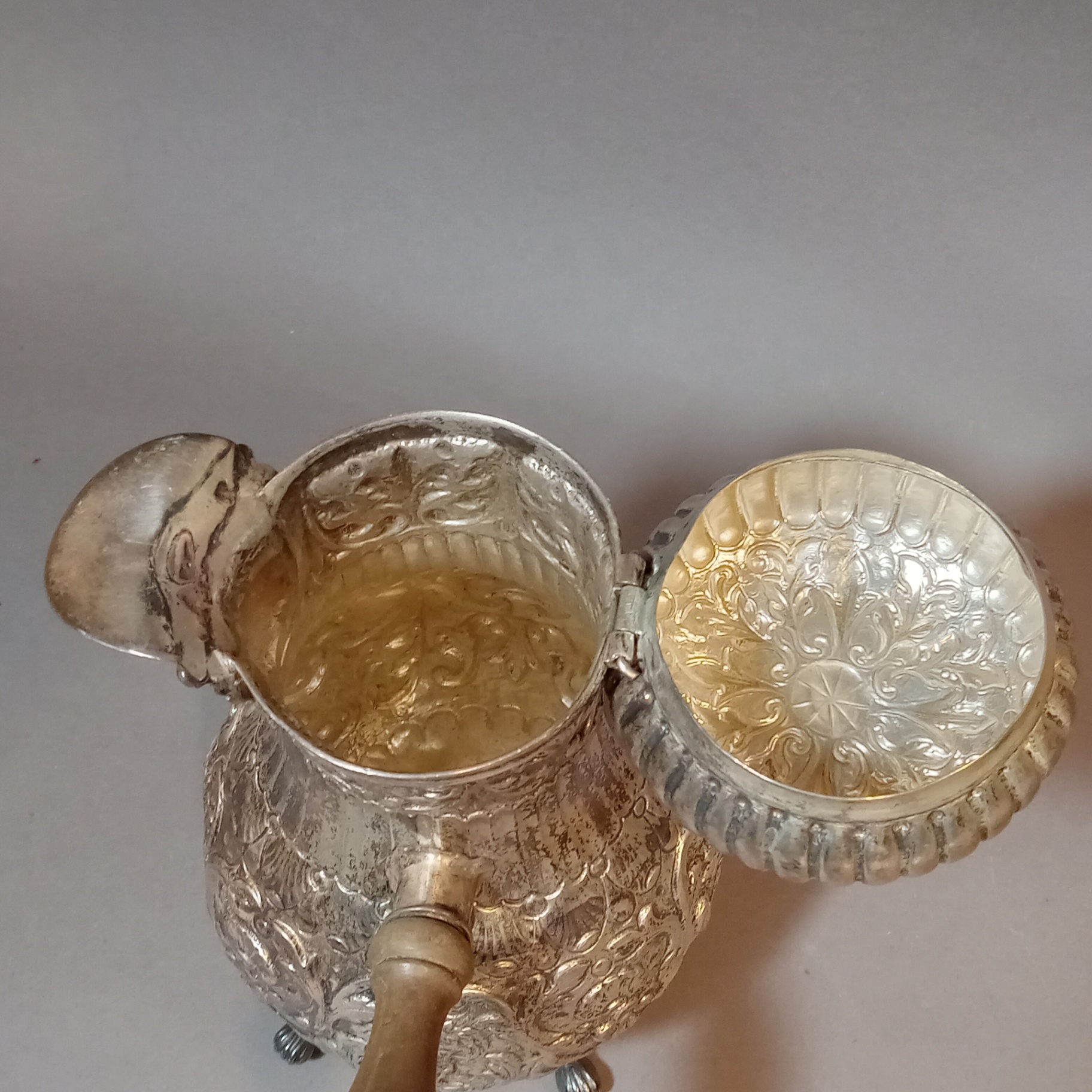 19th Century Dutch Silver Chocolate Pot - image 9 of 13