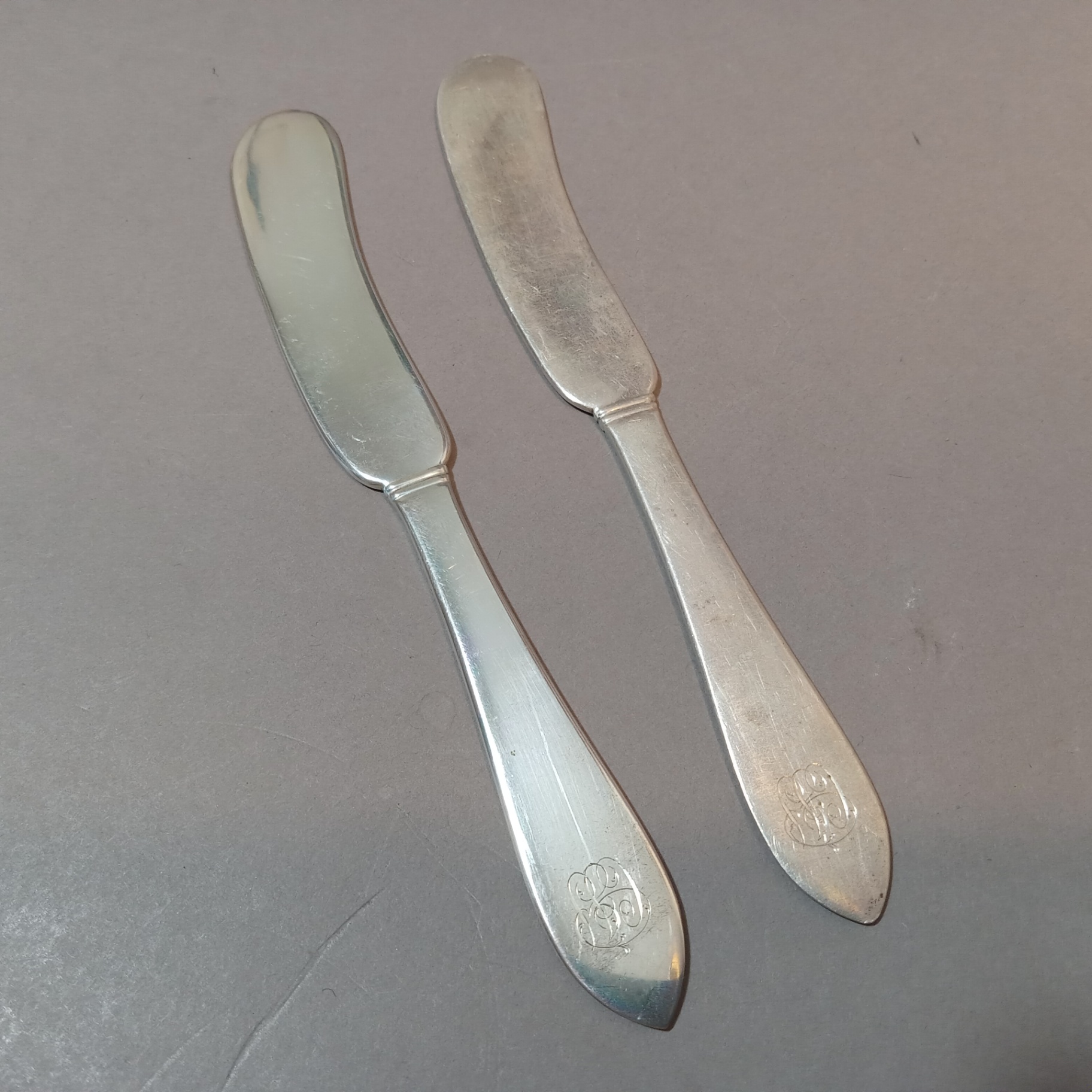 Sterling Dominick & Haff Flatware - Set/11 Butter Spreaders - image 1 of 6