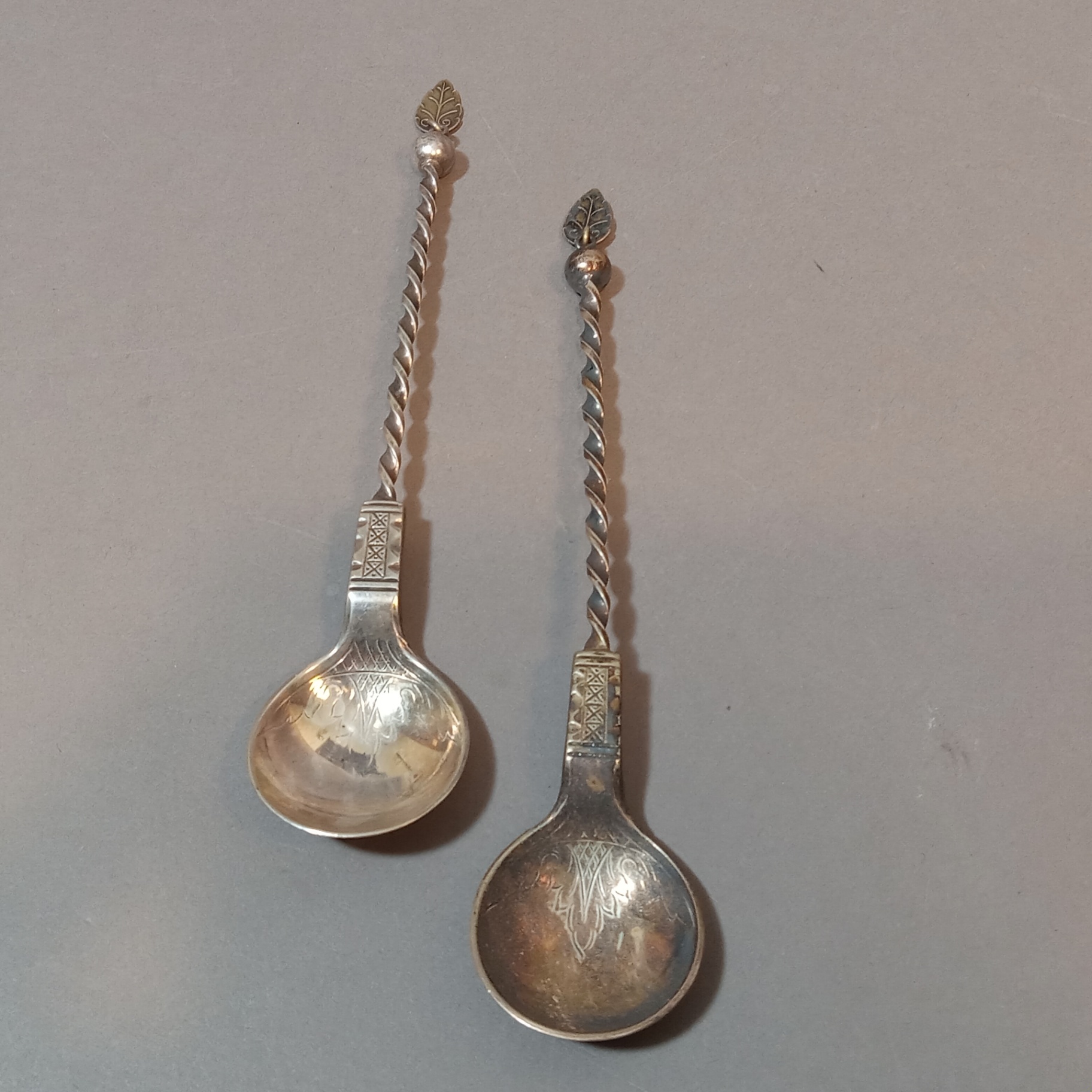 Scandinavian Silver Spoons - image 2 of 12