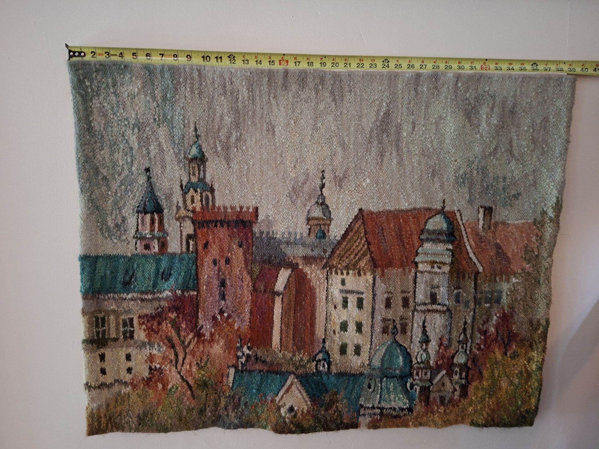 Woven Cityscape Wall Hanging - image 5 of 8
